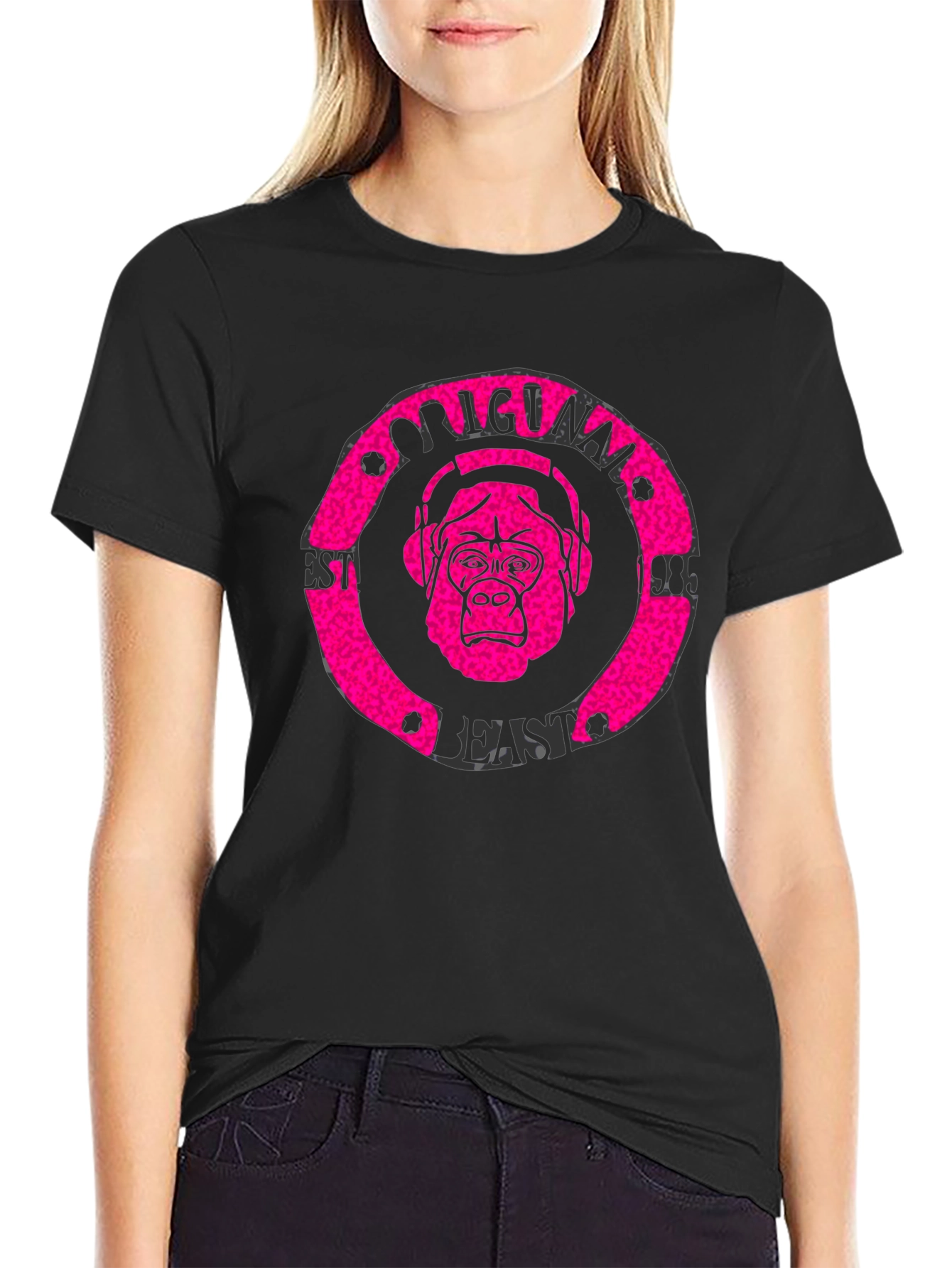 Original Beast Gorilla Graphic T-Shirt