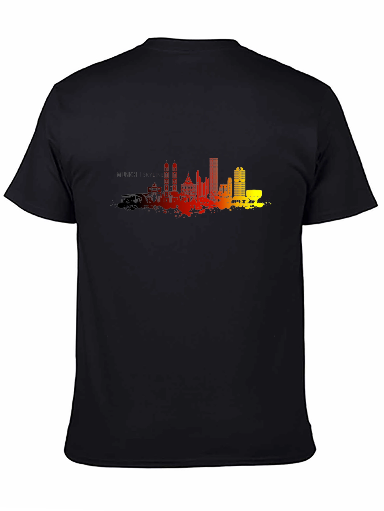 Munich Skyline T-Shirt - City Silhouette Tee