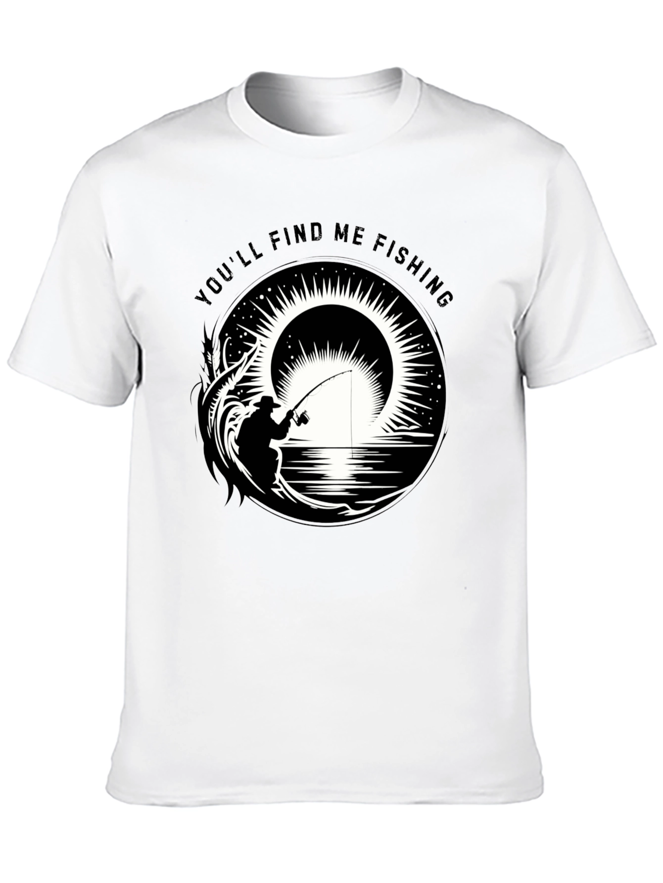 Fishing Graphic Tee - Youll Find Me Fishing