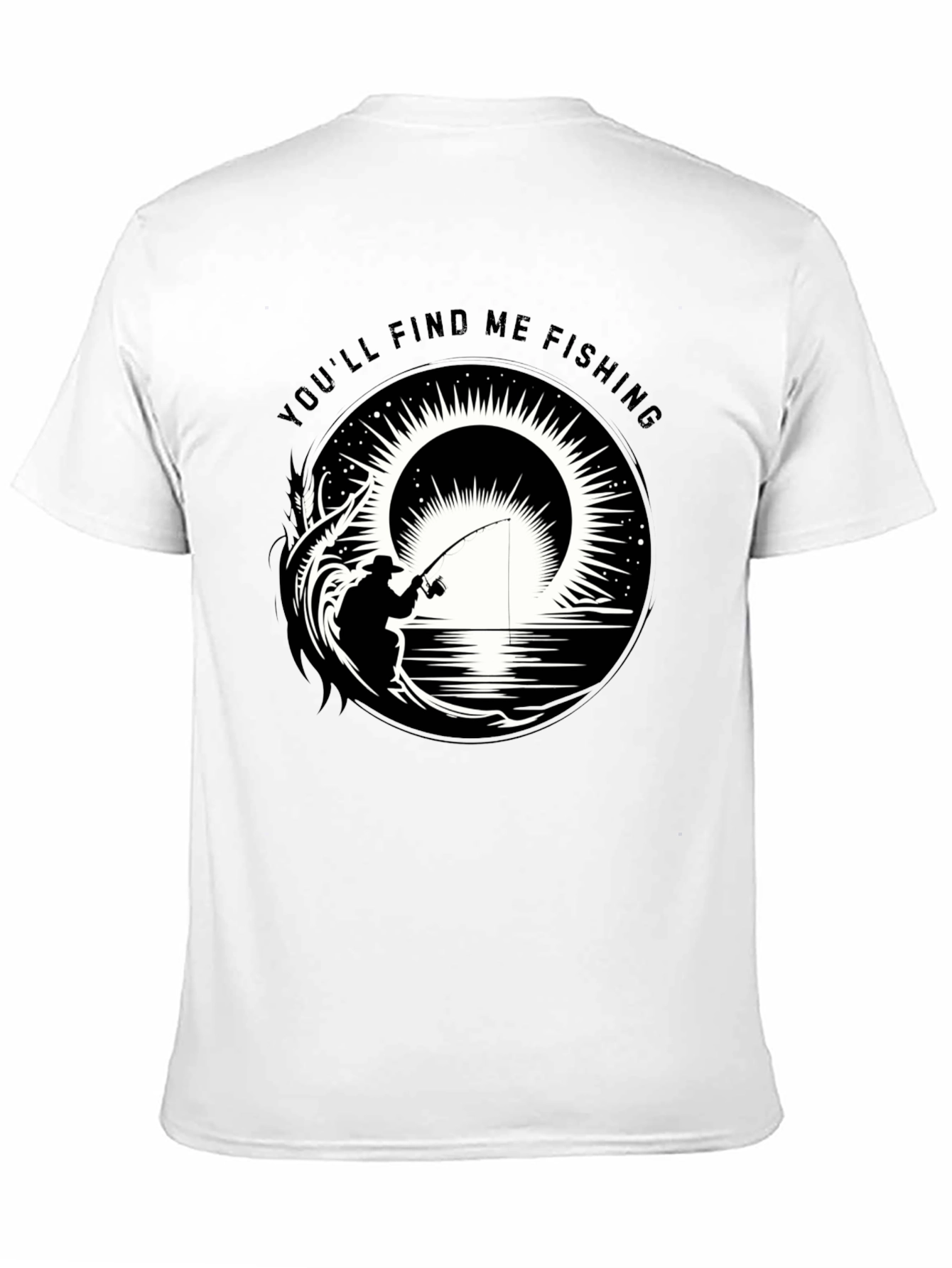 Fishing Graphic Tee - Youll Find Me Fishing