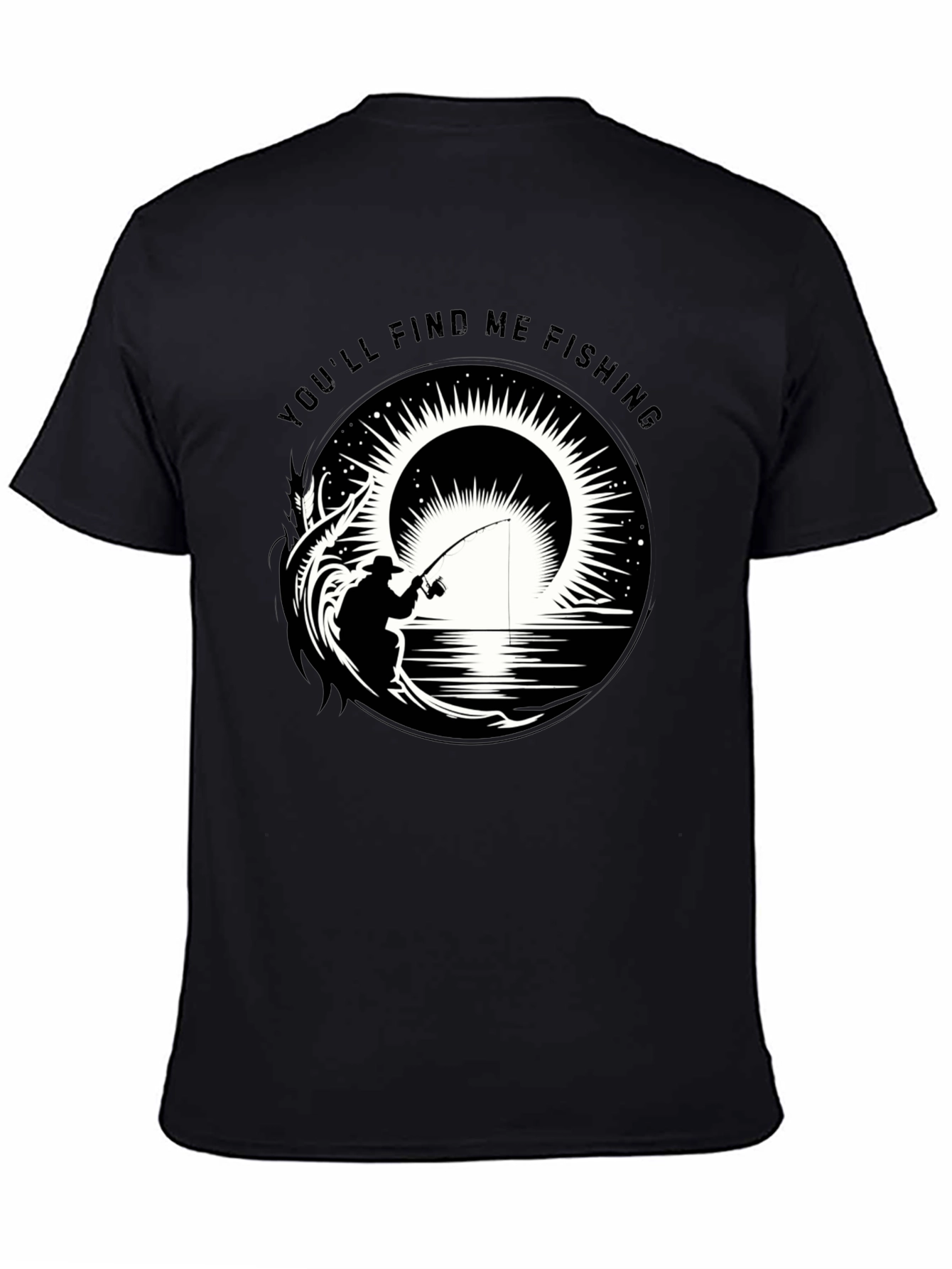 Fishing Graphic Tee - Youll Find Me Fishing