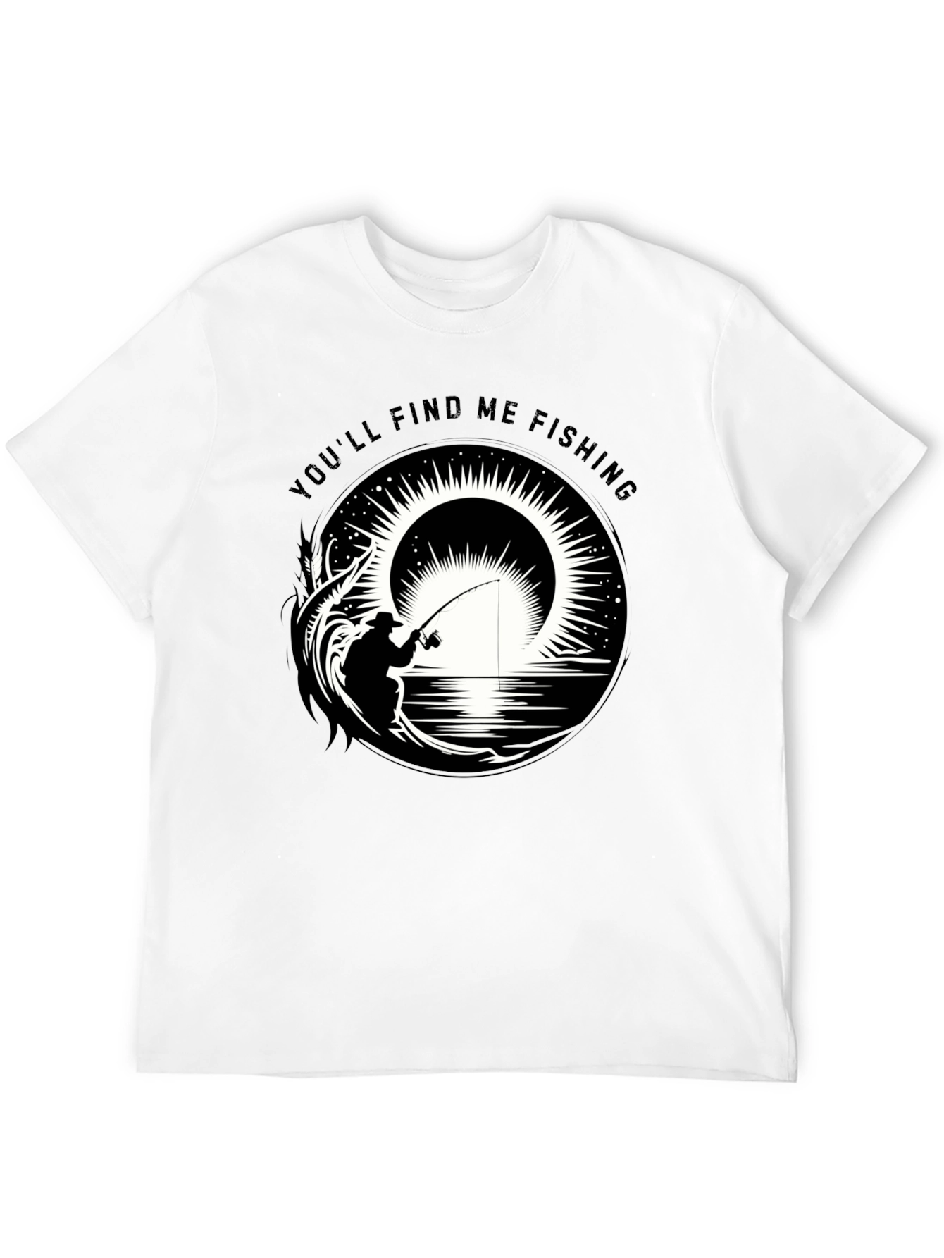 Fishing Graphic Tee - Youll Find Me Fishing