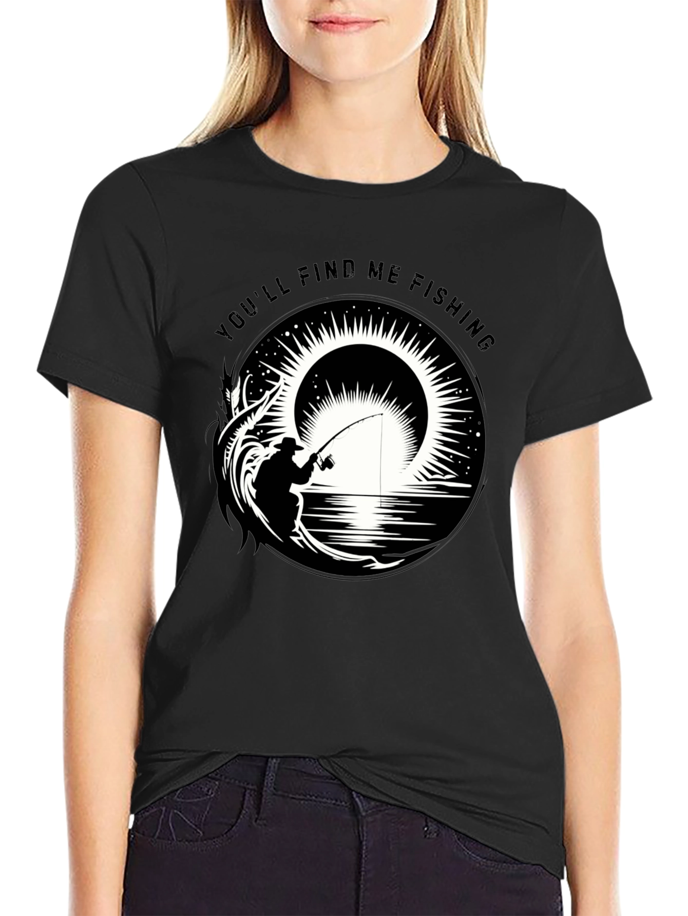 Fishing Graphic Tee - Youll Find Me Fishing