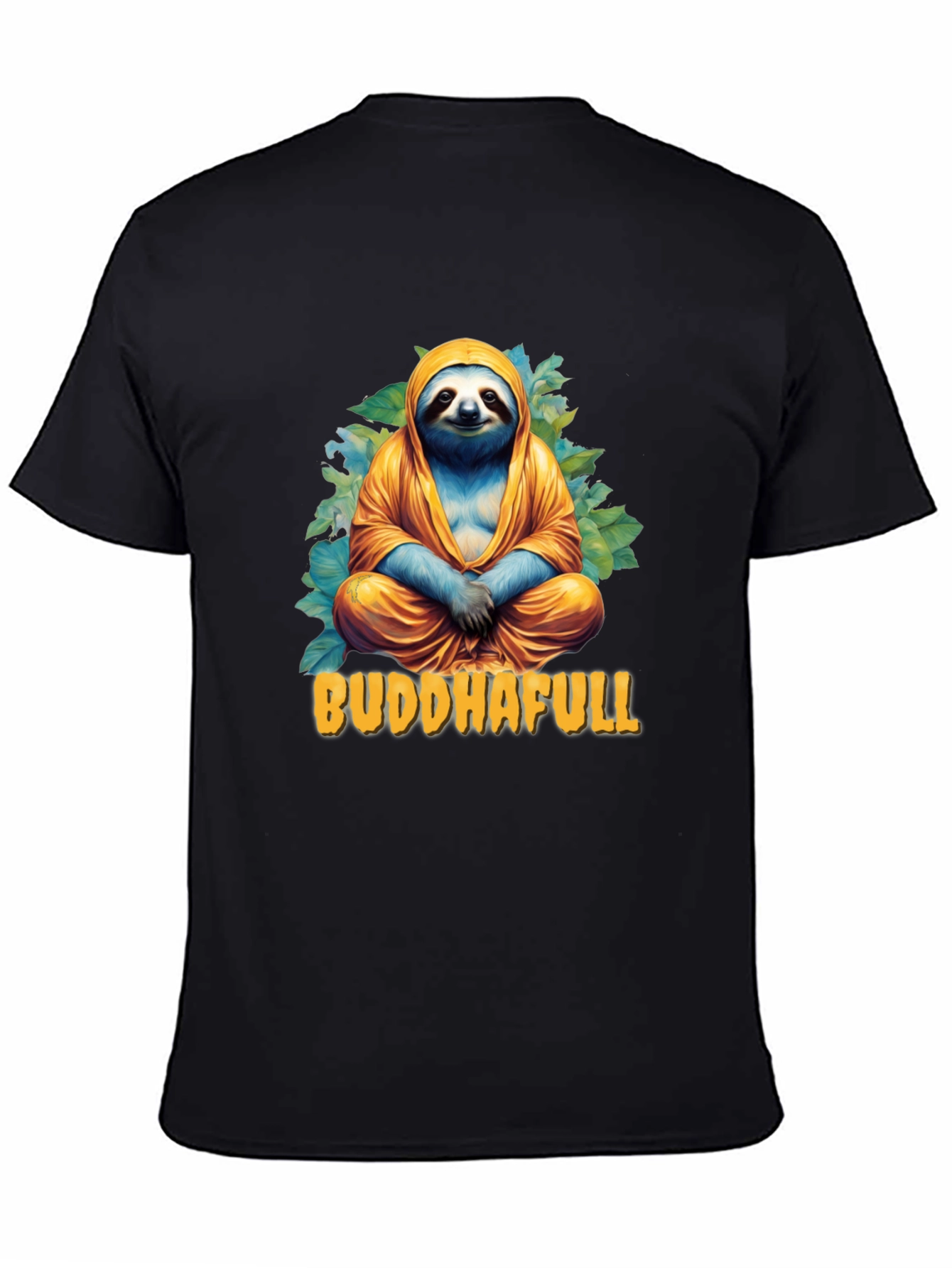 Buddhafull Sloth Graphic T-Shirt - Relaxed Fit