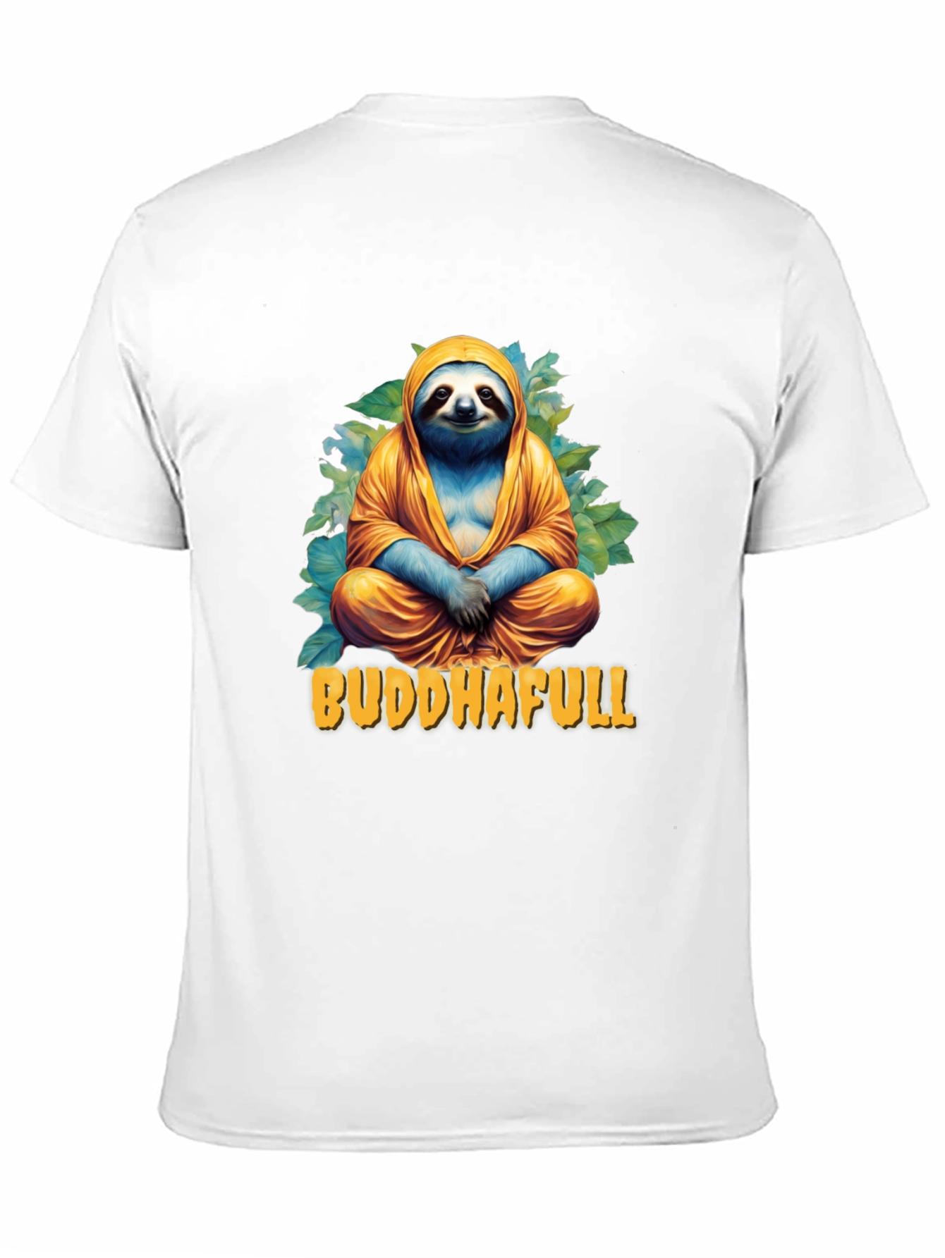 Buddhafull Sloth Graphic T-Shirt - Relaxed Fit