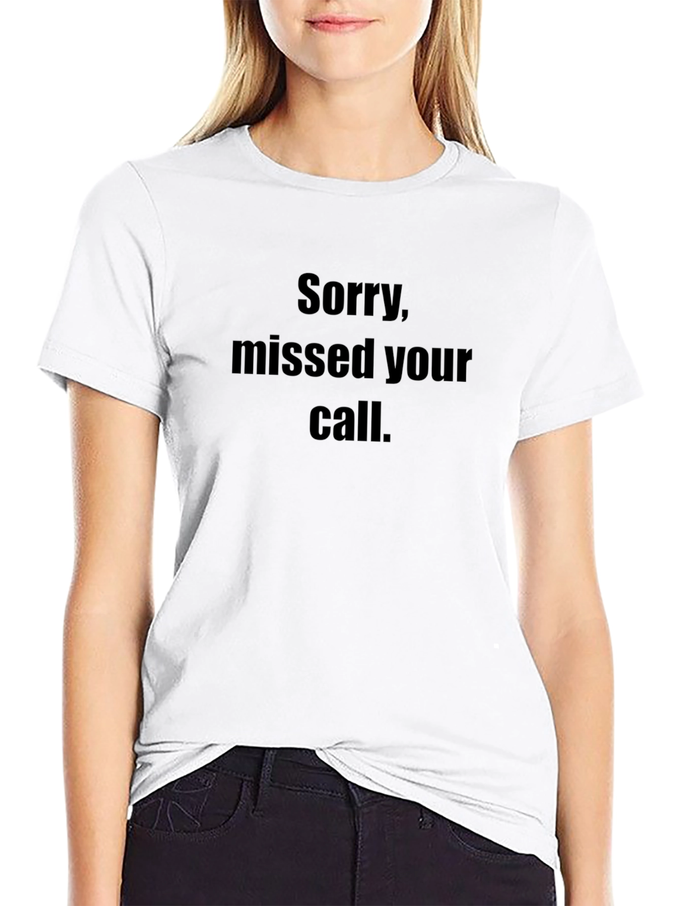 Missed Call T-Shirt - Humorous Graphic Tee