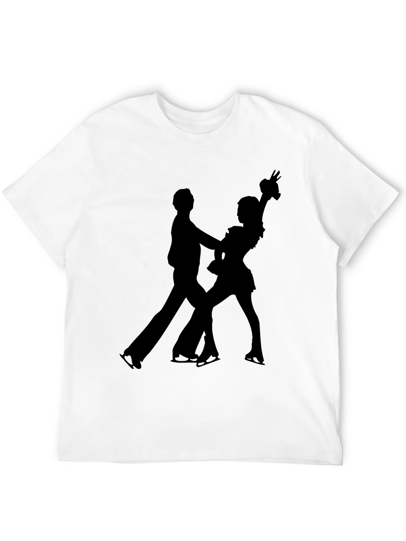 Figure Skating Silhouette T-Shirt