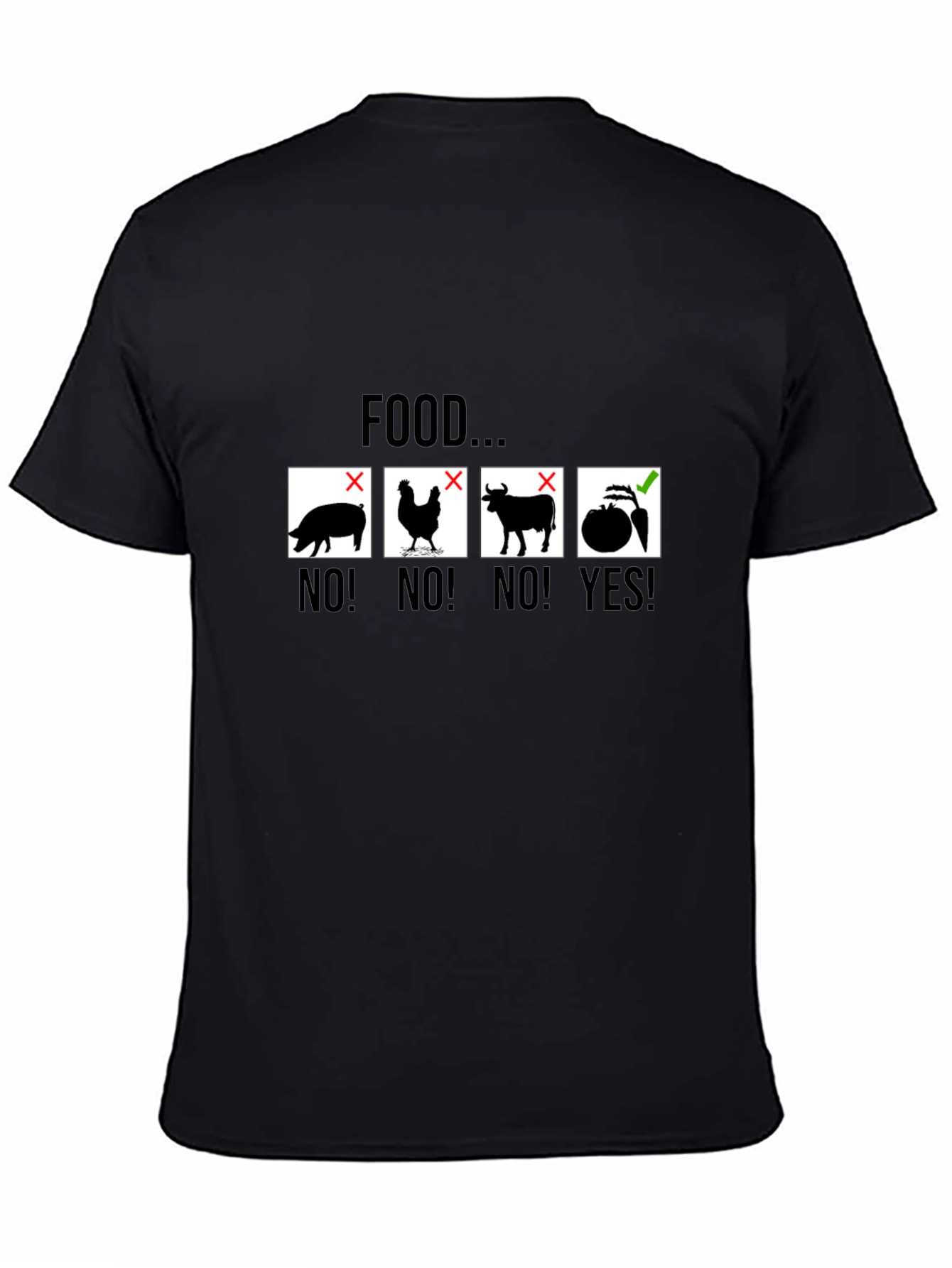 Vegan Food Shirt - Animal Lover Vegetarian Tee