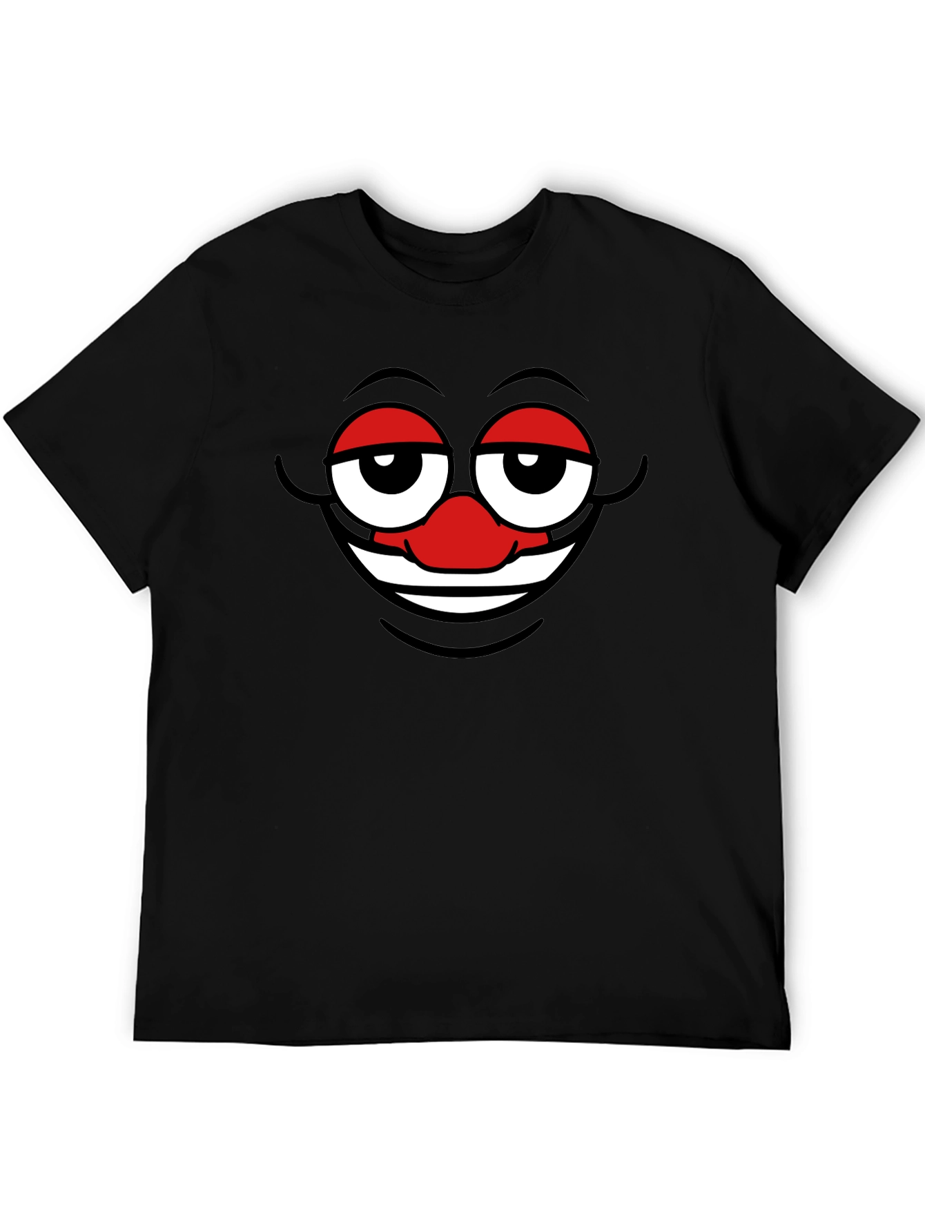 Smiley Face Black T-Shirt