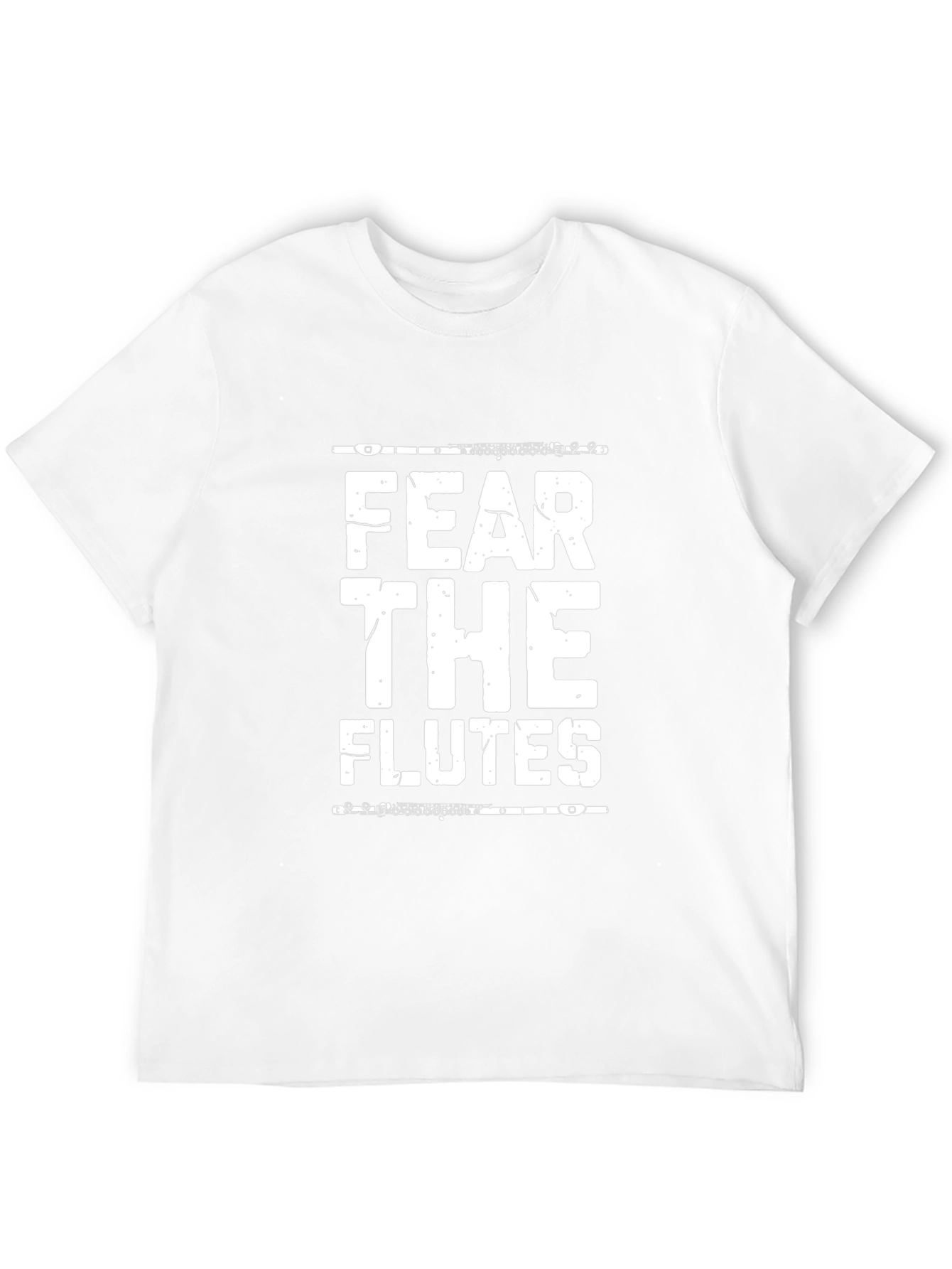 Fear The Flutes Black Graphic Tee