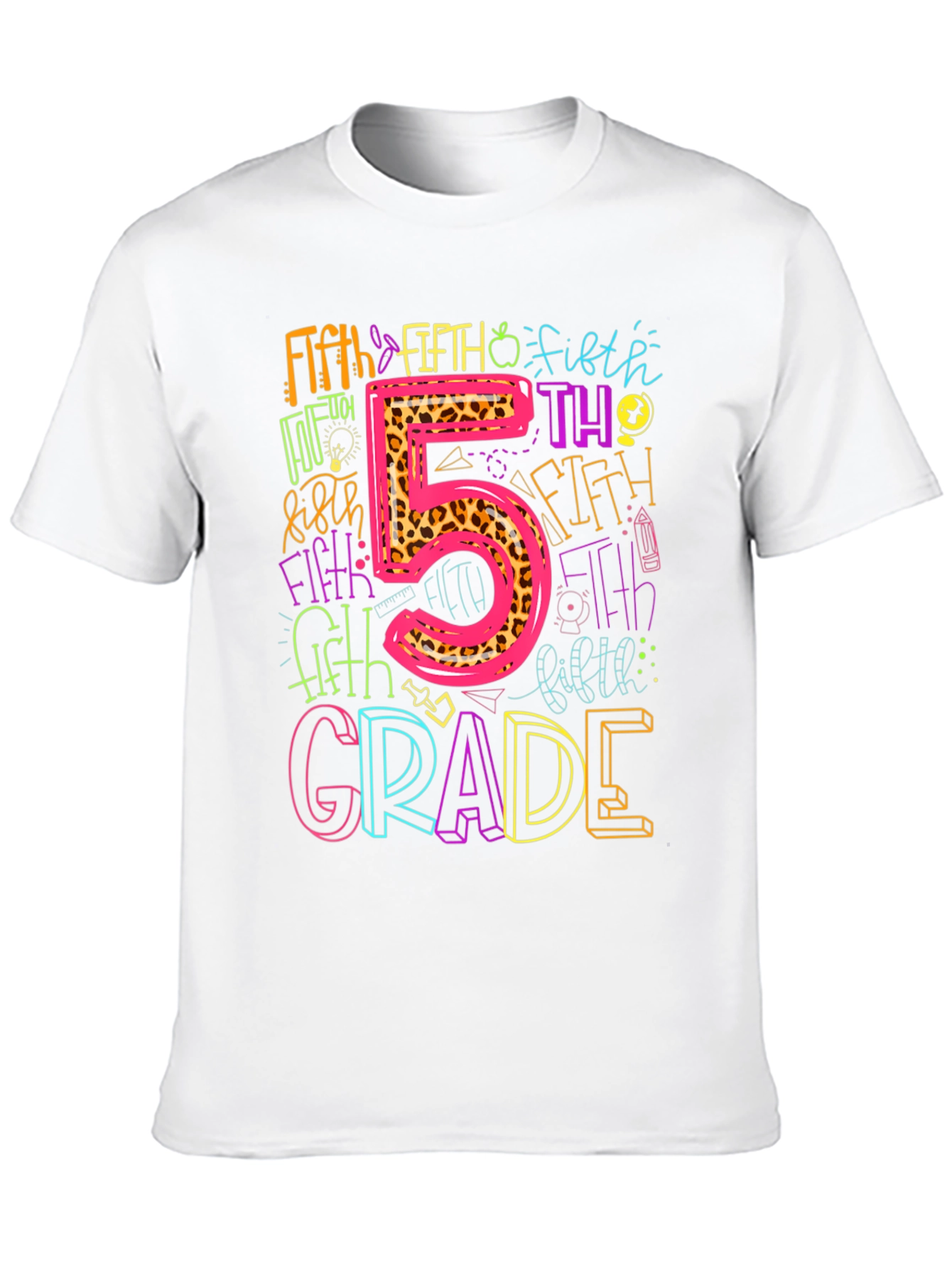 Fifth Grade T-Shirt - Back To School Apparel