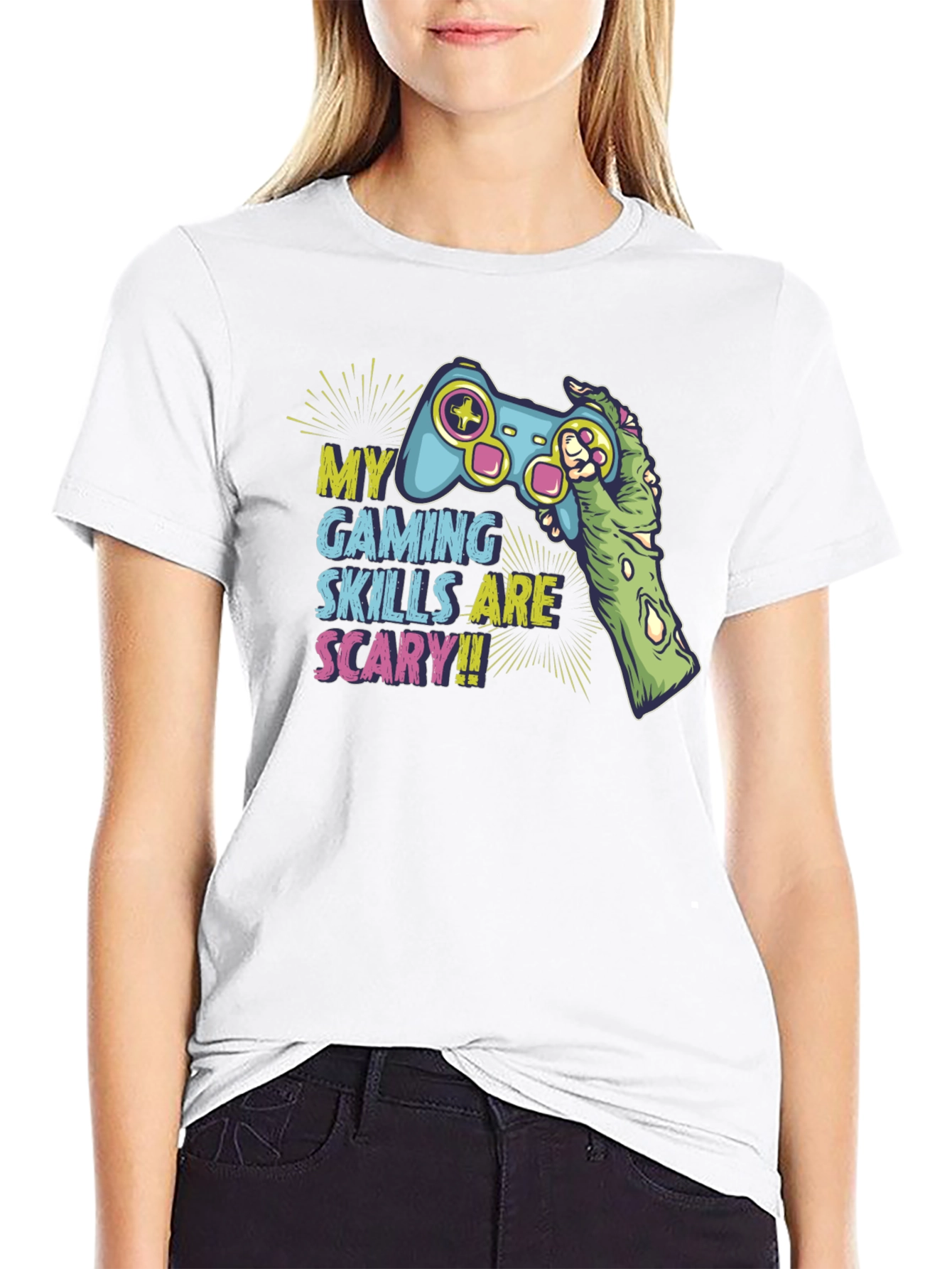 Gamer T-Shirt: My Gaming Skills are Scary!