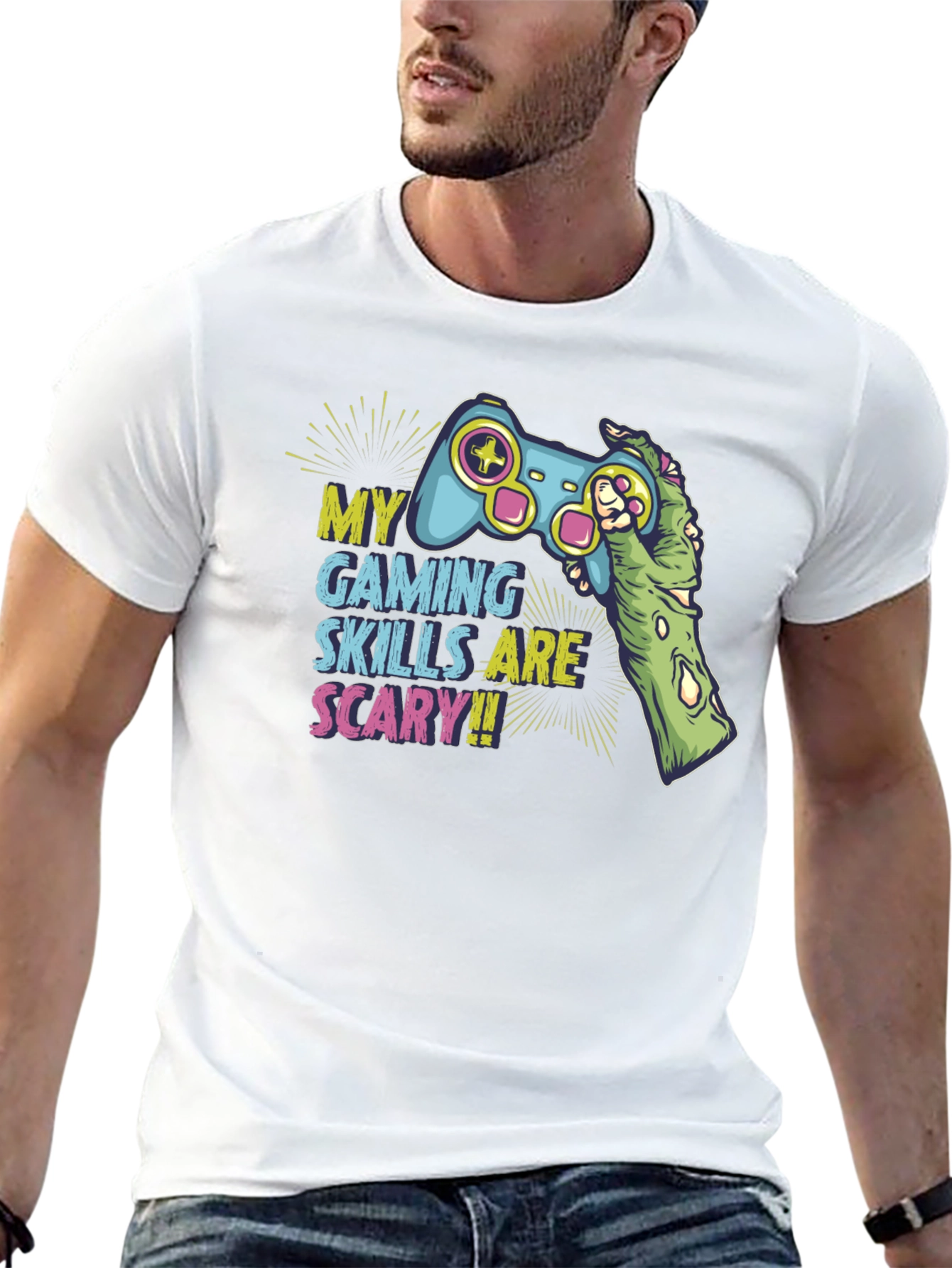 Gamer T-Shirt: My Gaming Skills are Scary!