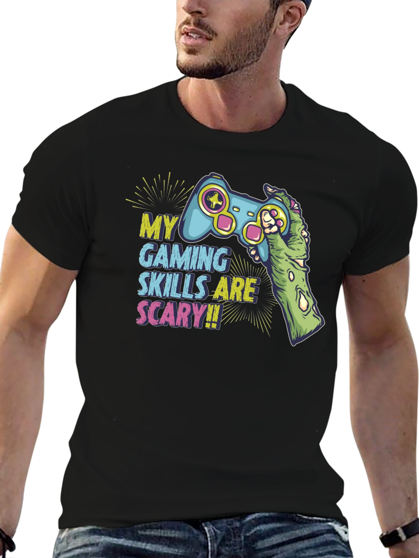 Gamer T-Shirt: My Gaming Skills are Scary!