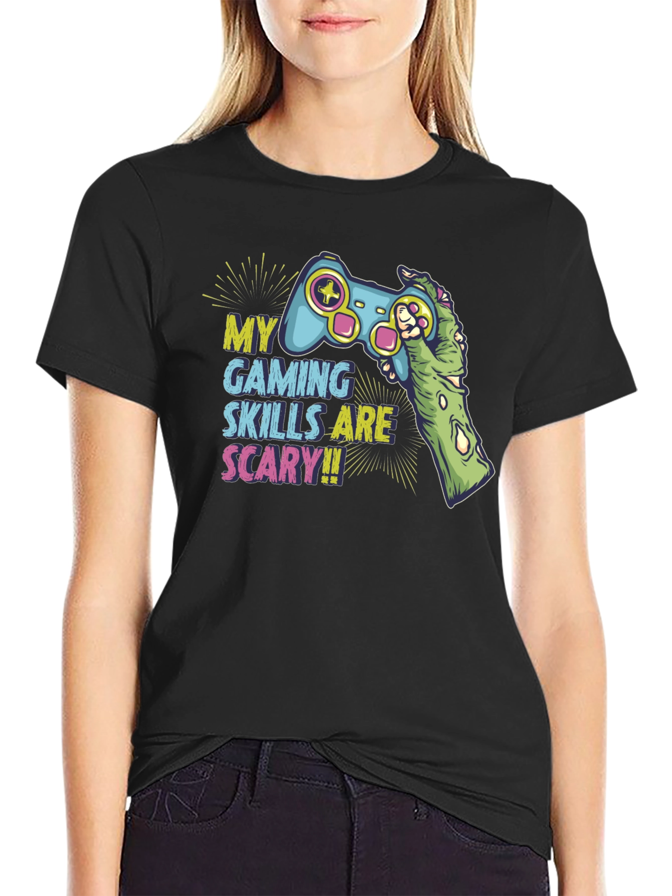 Gamer T-Shirt: My Gaming Skills are Scary!