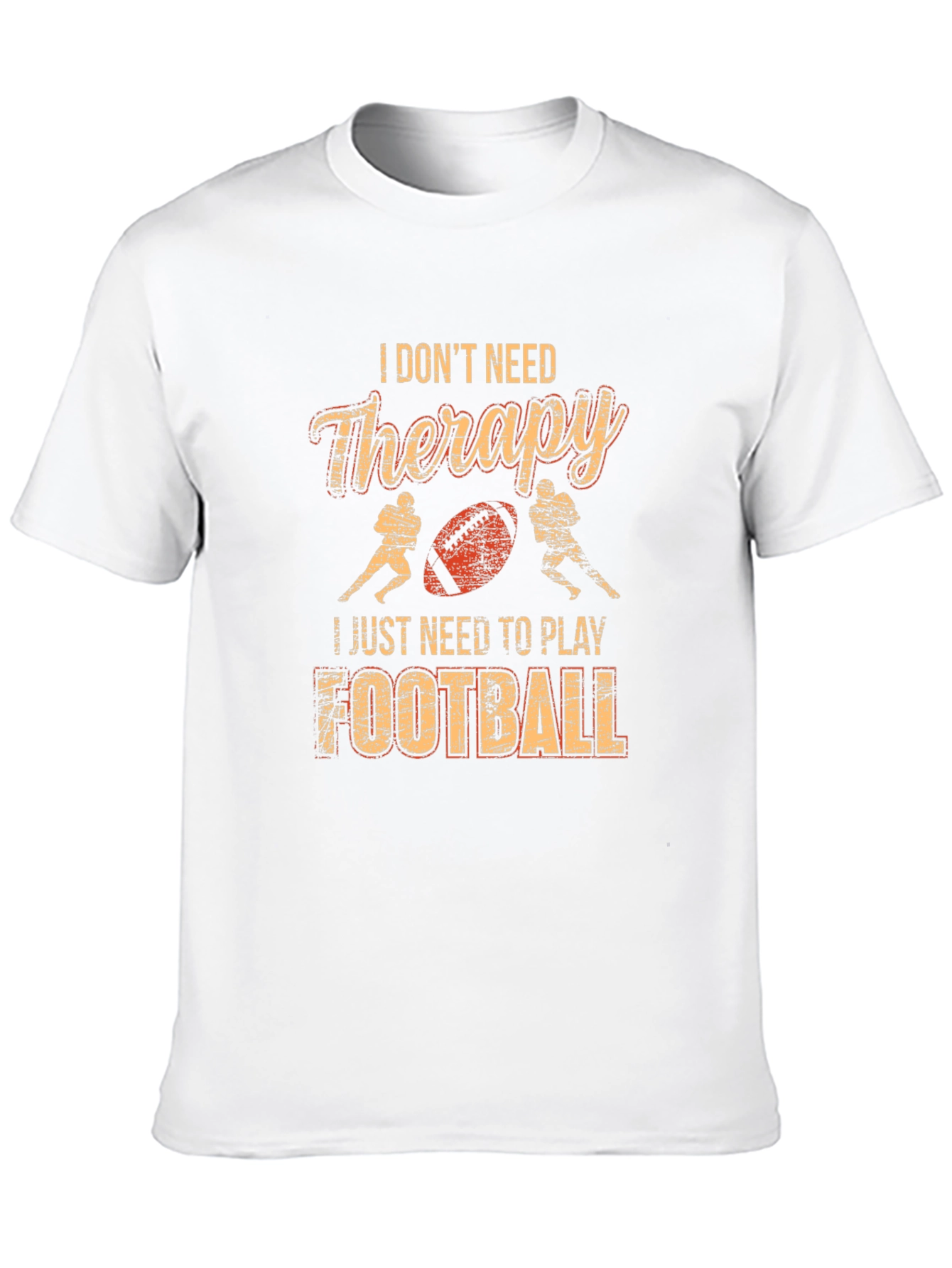 Football Therapy Graphic T-Shirt