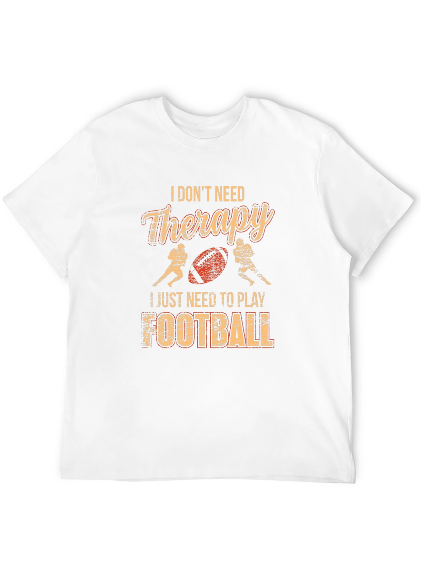 Football Therapy Graphic T-Shirt