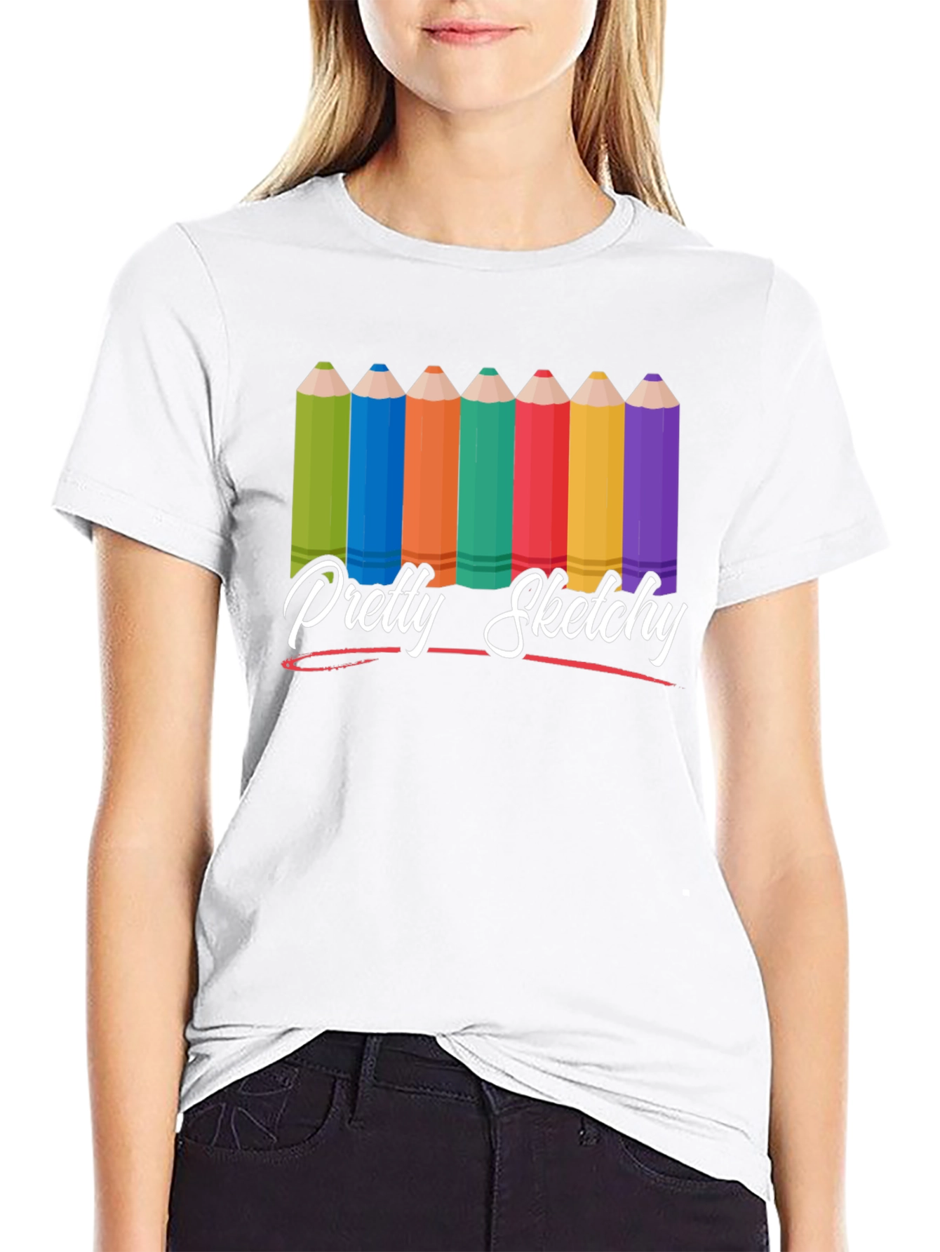 Pretty Sketchy Graphic Tee