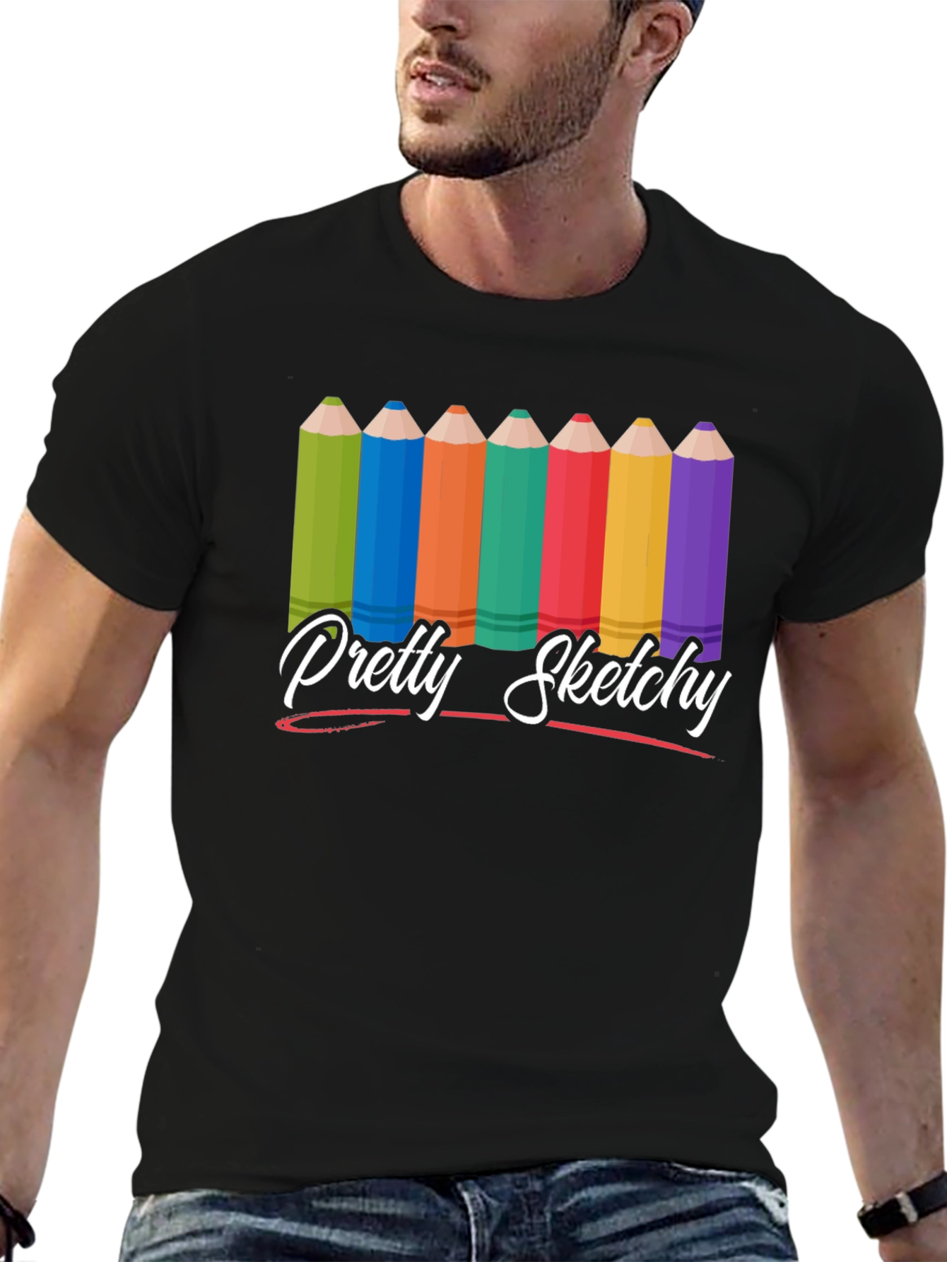 Pretty Sketchy Graphic Tee