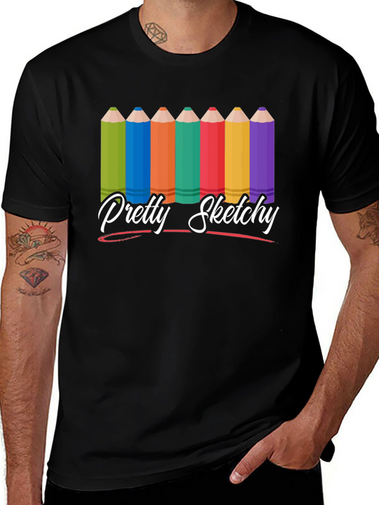 Pretty Sketchy Graphic Tee