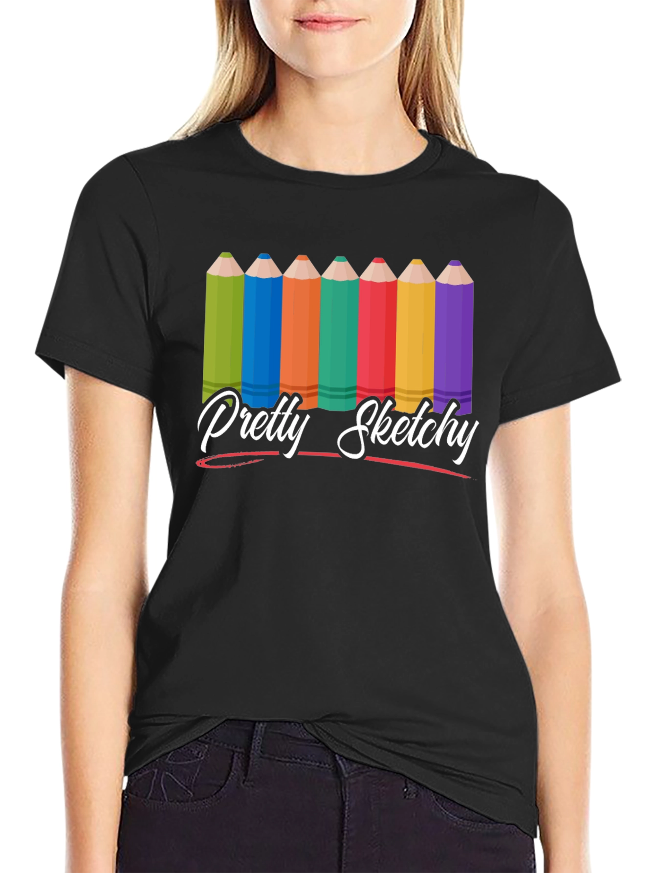 Pretty Sketchy Graphic Tee
