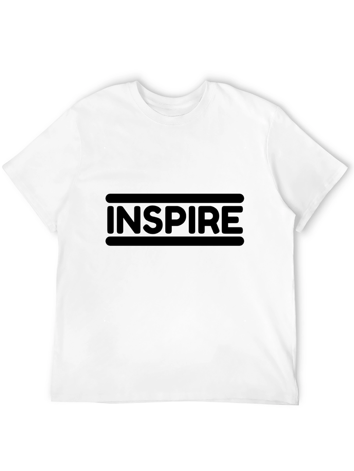 Inspire Black Graphic Tee