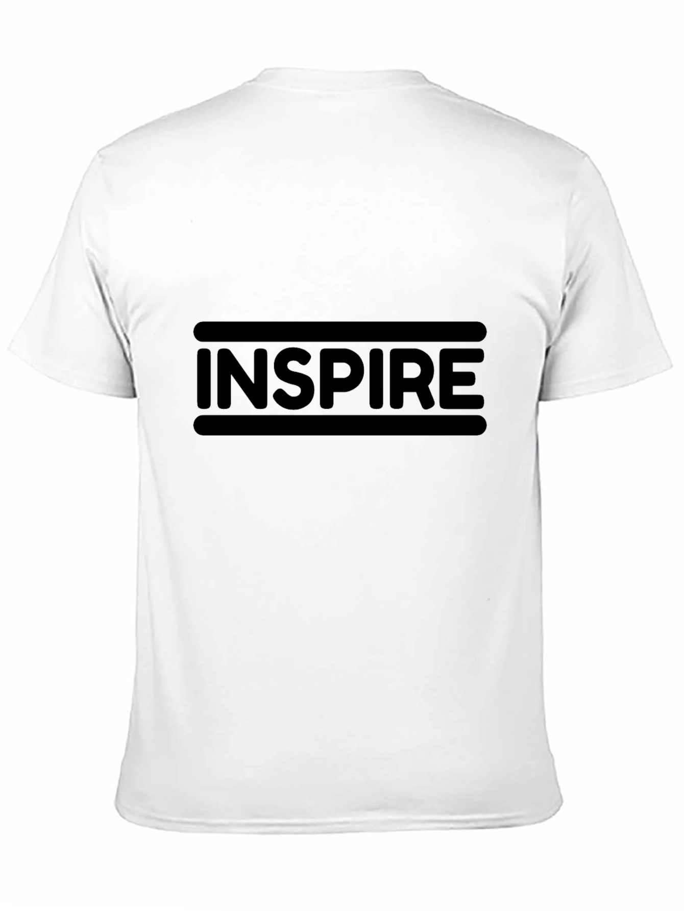 Inspire Black Graphic Tee