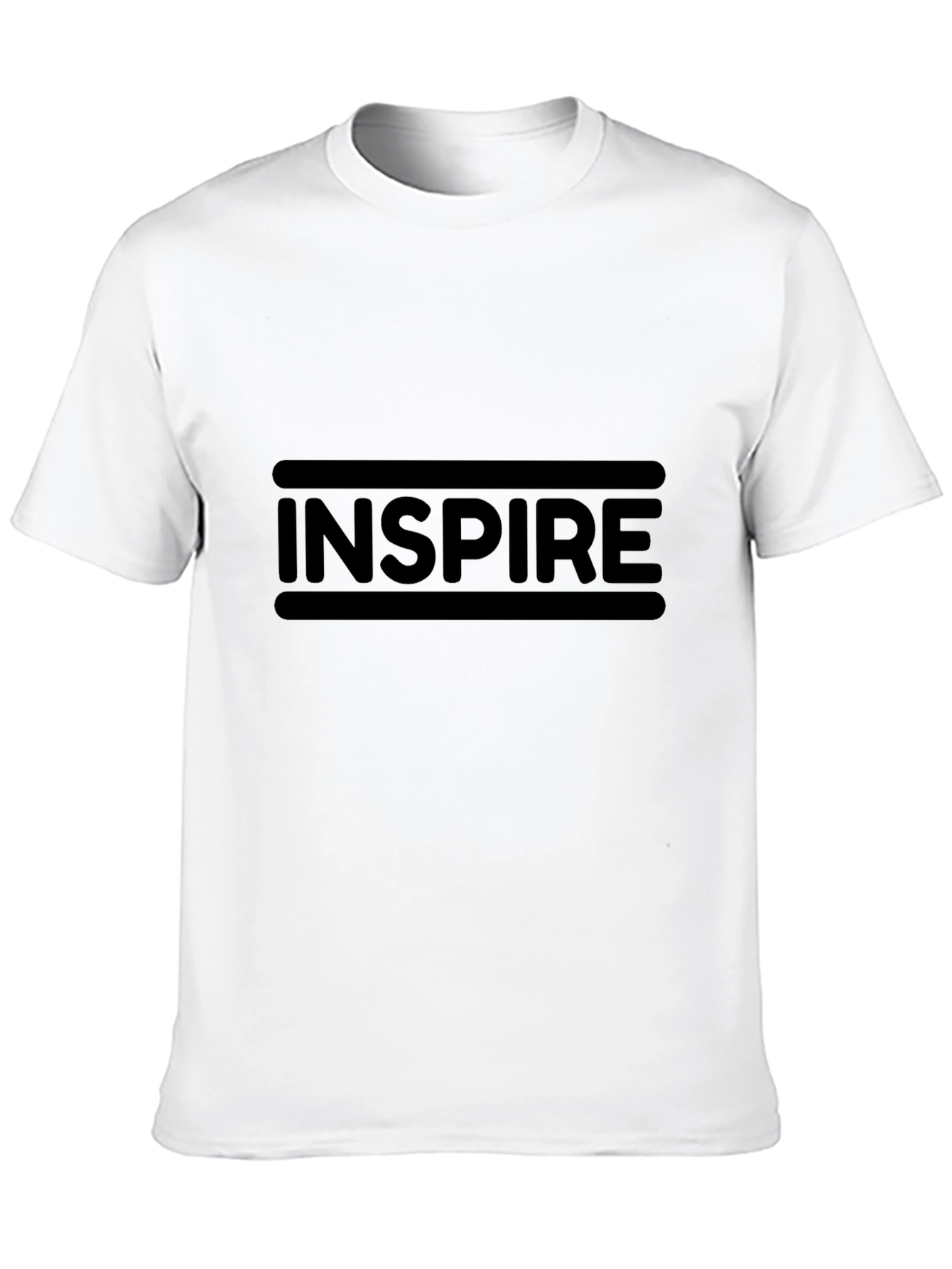 Inspire Black Graphic Tee