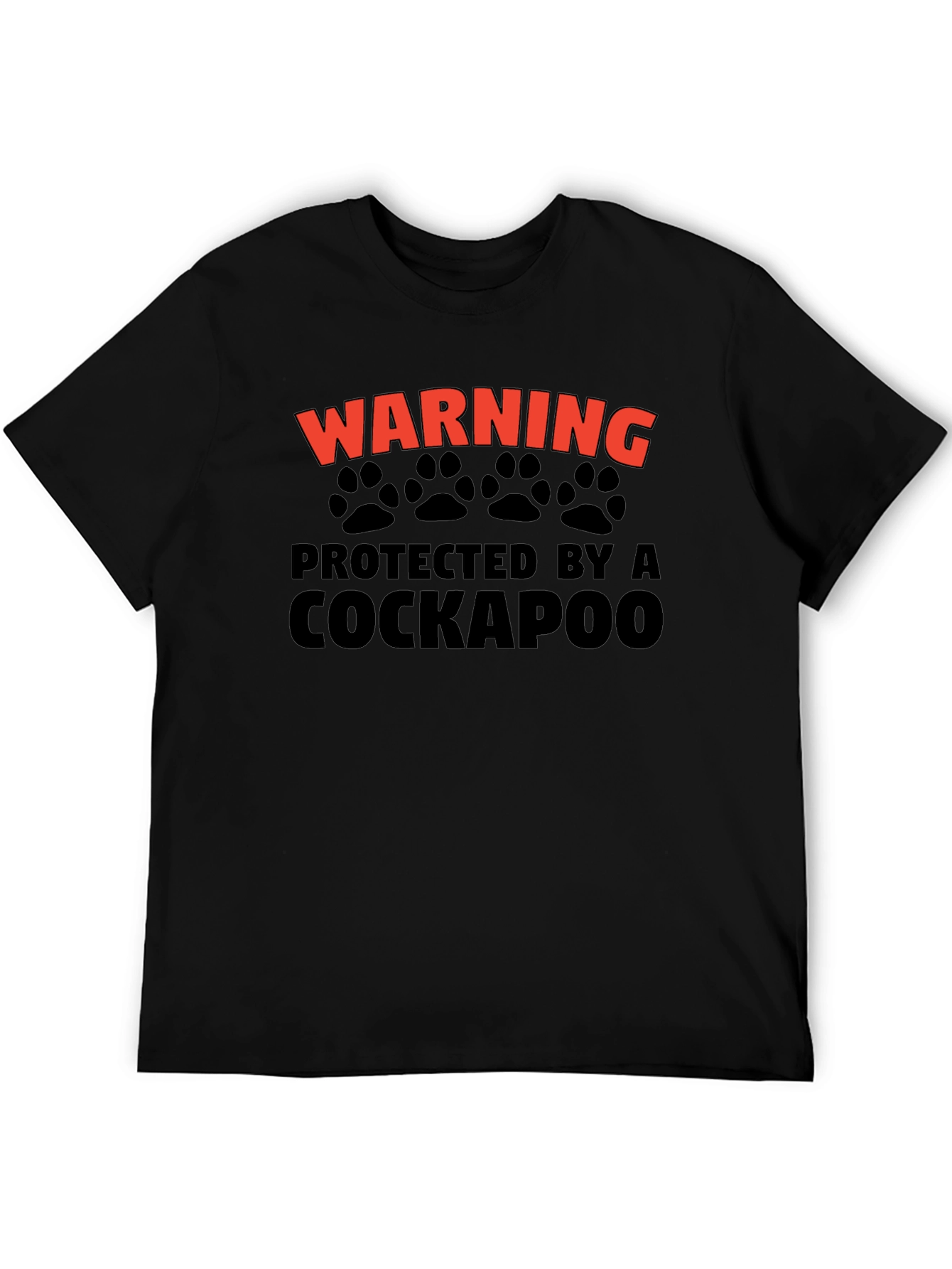 Warning Protected By A Cockapoo T-Shirt