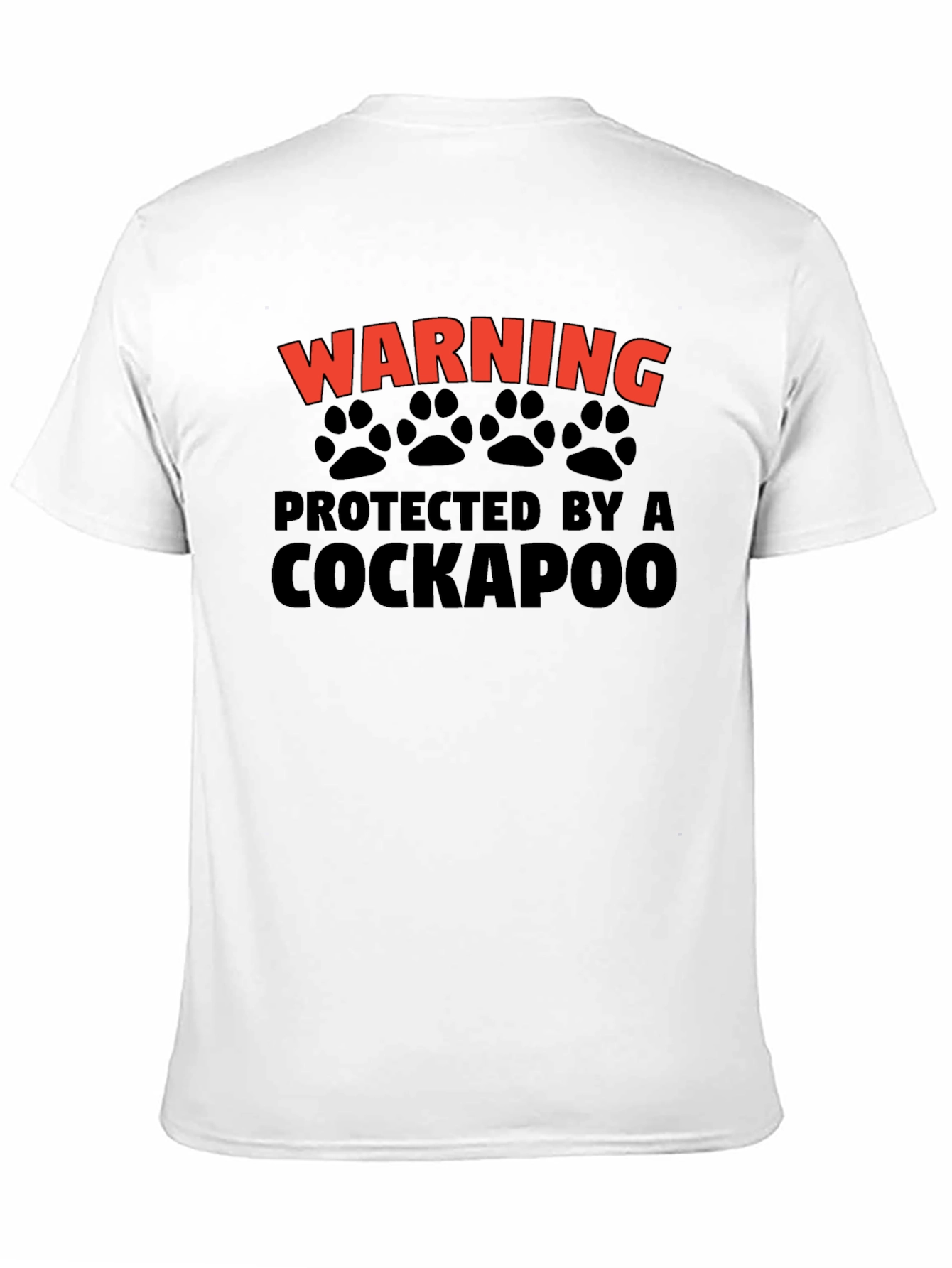 Warning Protected By A Cockapoo T-Shirt