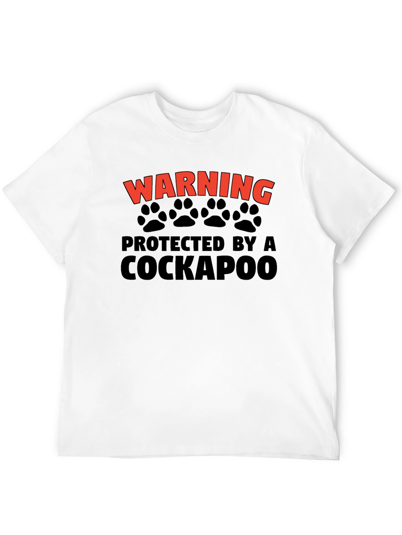 Warning Protected By A Cockapoo T-Shirt