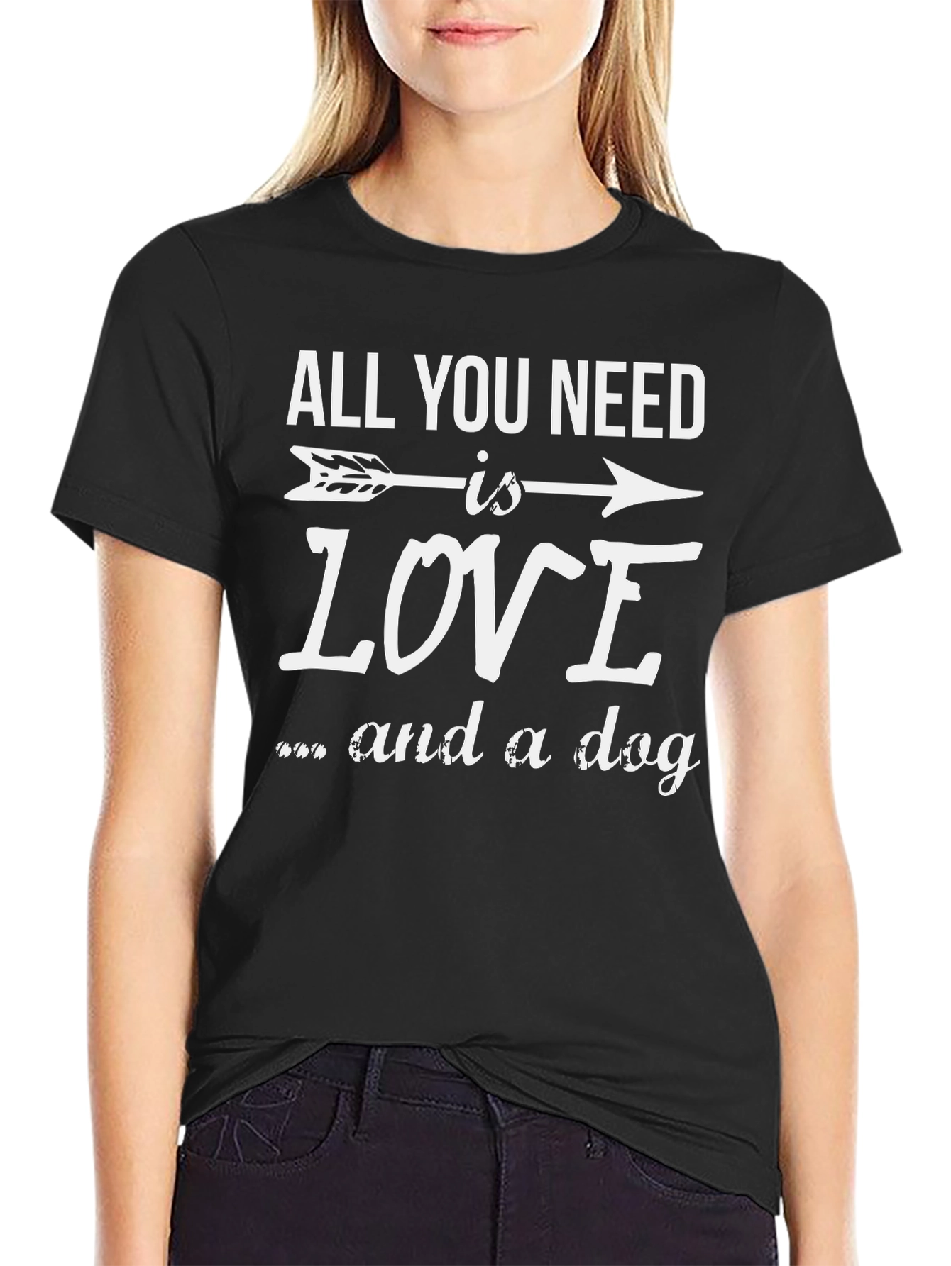 All You Need is Love and a Dog T-Shirt