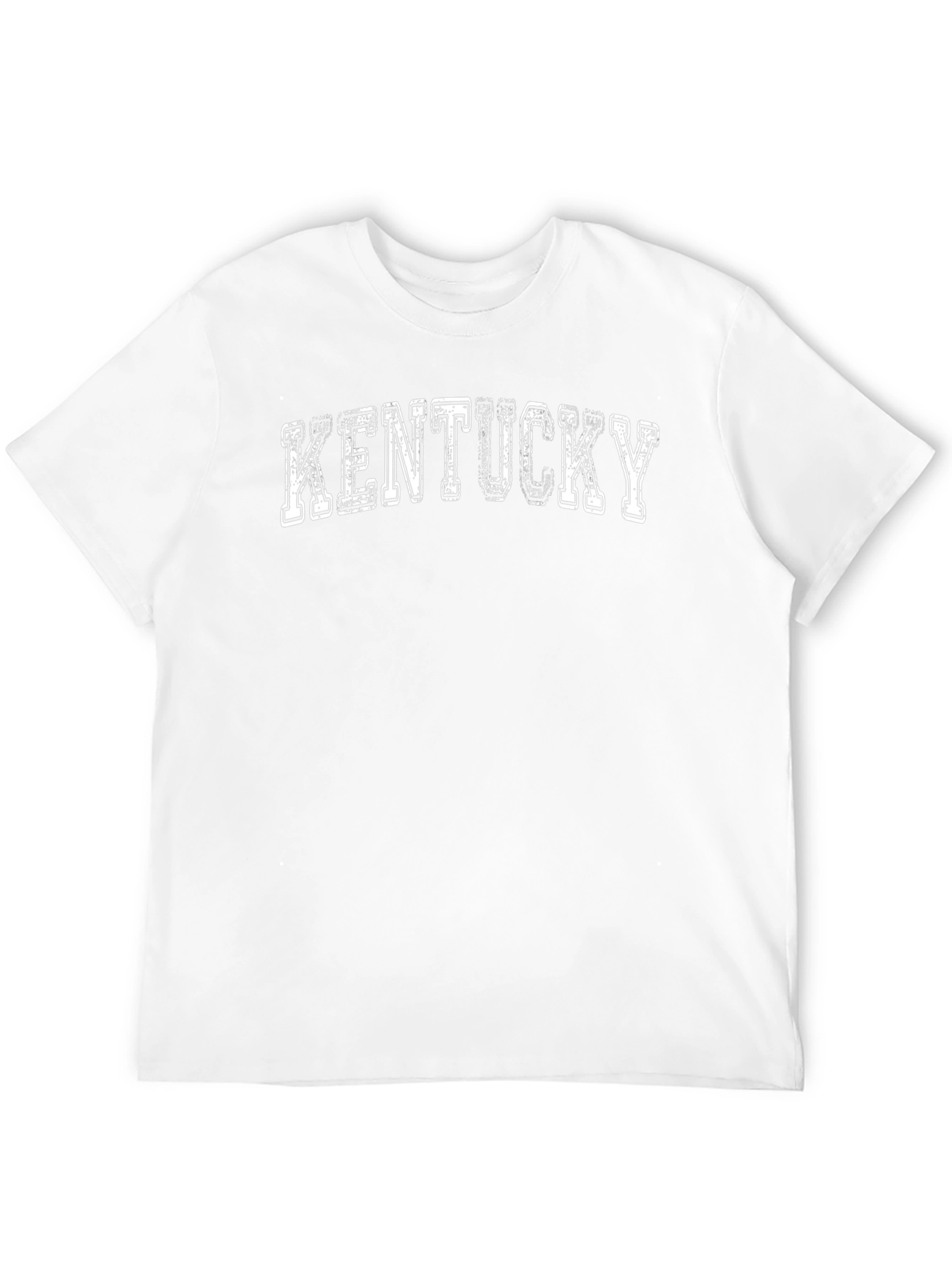 Kentucky Graphic Print Mens Black T-Shirt