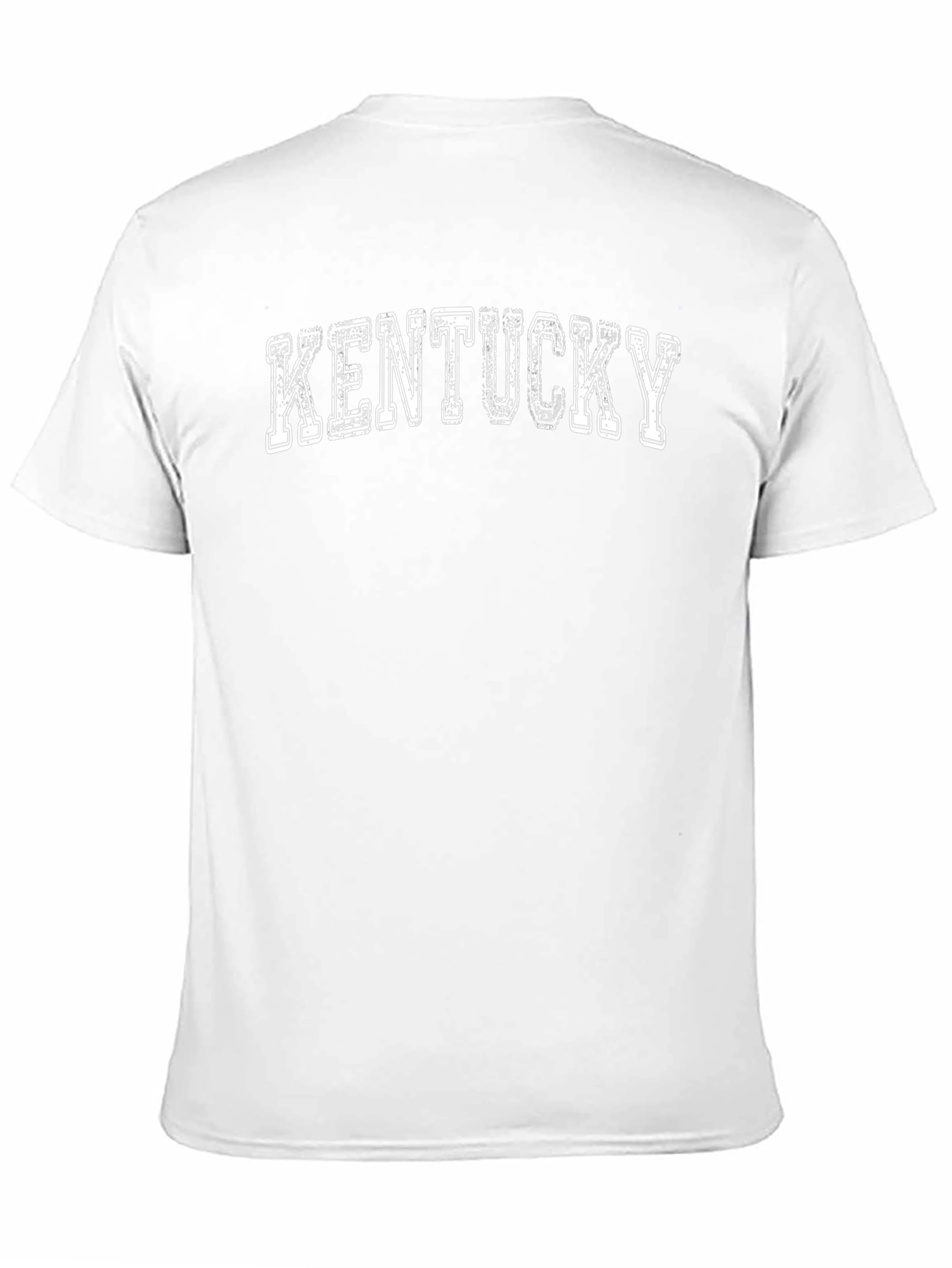 Kentucky Graphic Print Mens Black T-Shirt