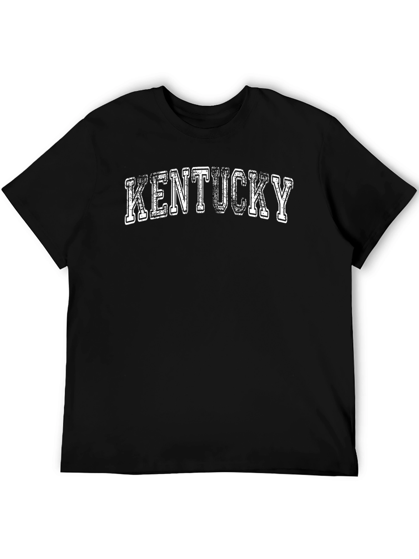 Kentucky Graphic Print Mens Black T-Shirt