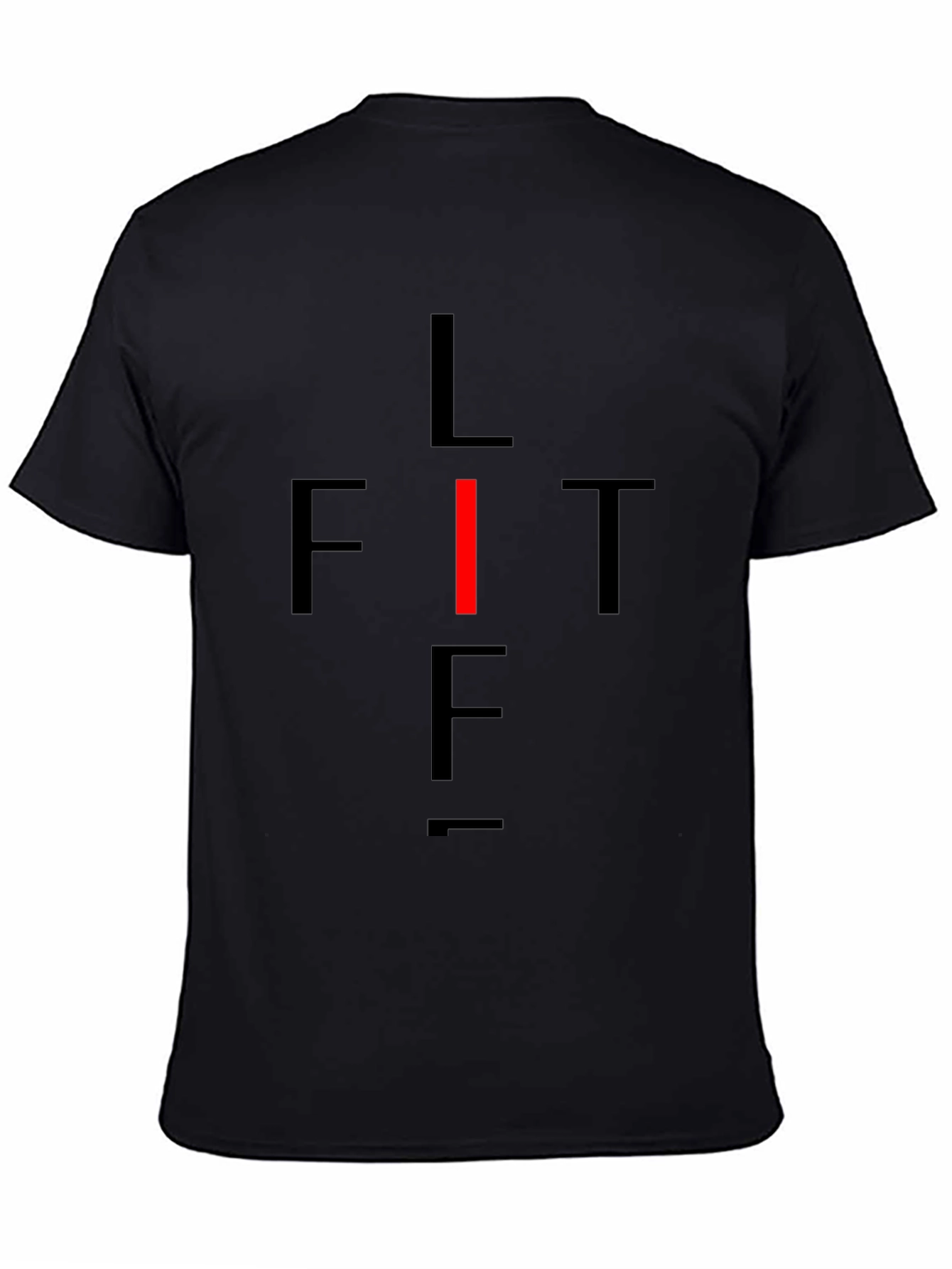 Lift Fitness Black Graphic Tee