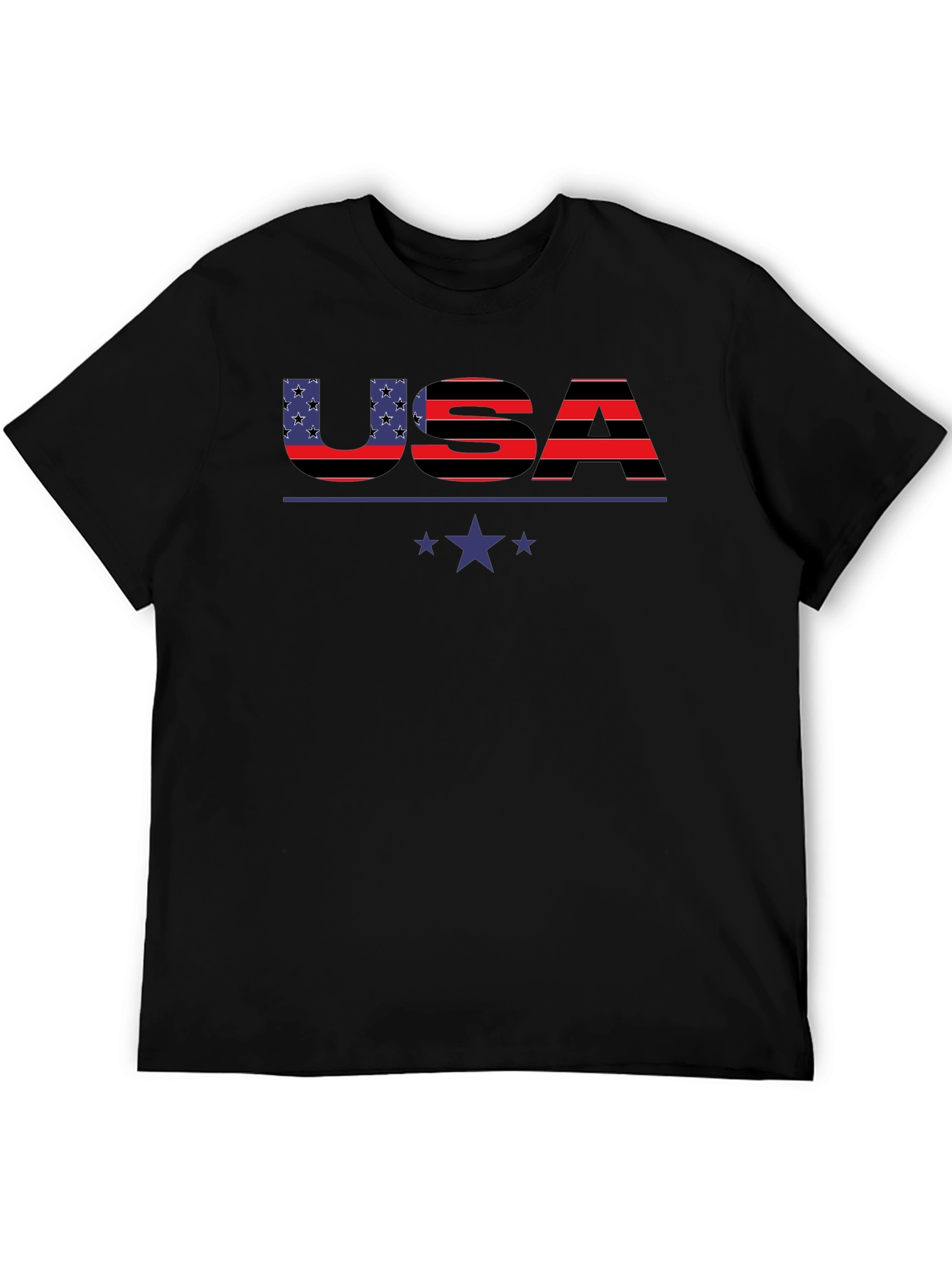 USA Patriotic T-Shirt - Stars & Stripes