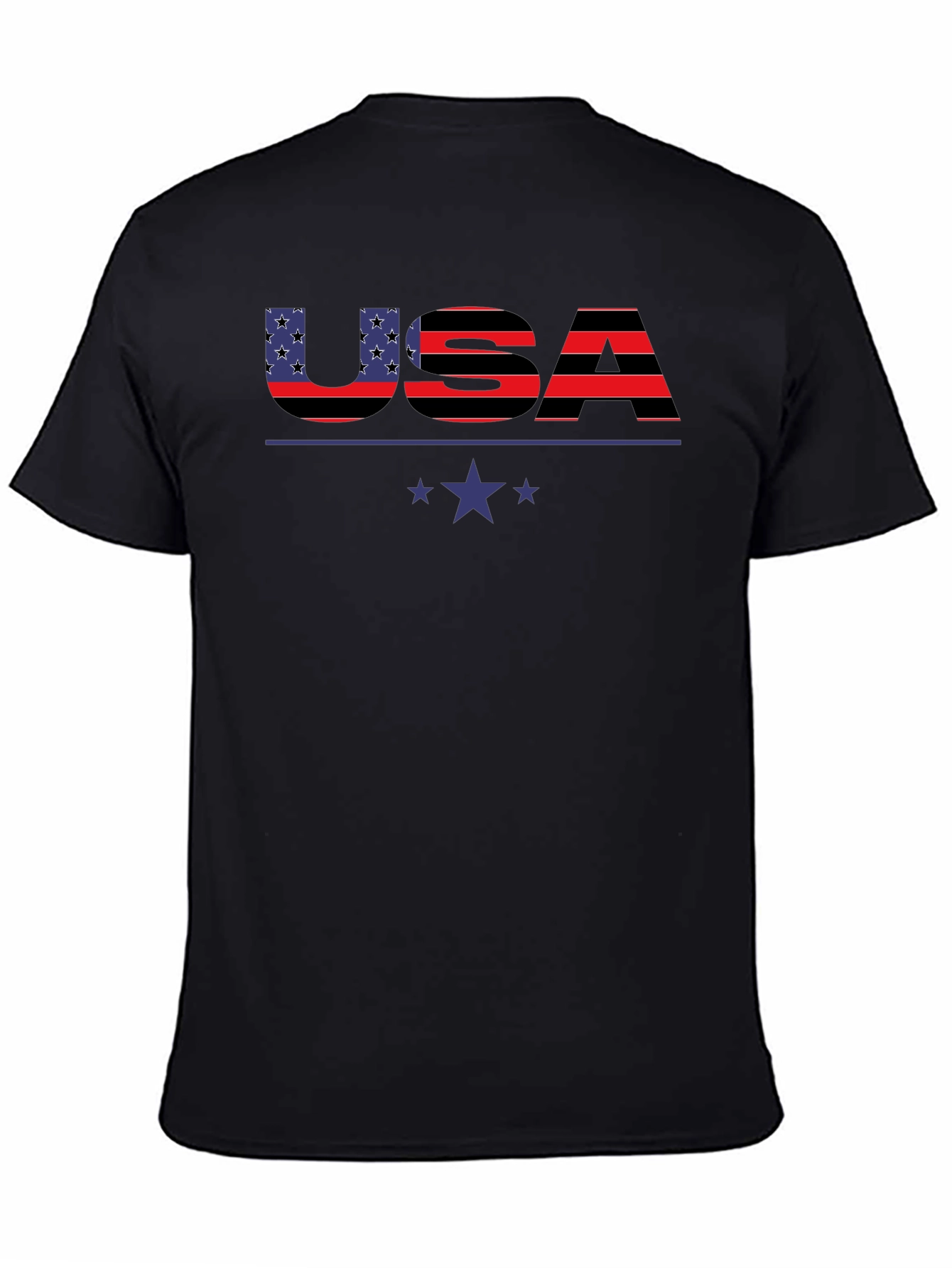 USA Patriotic T-Shirt - Stars & Stripes