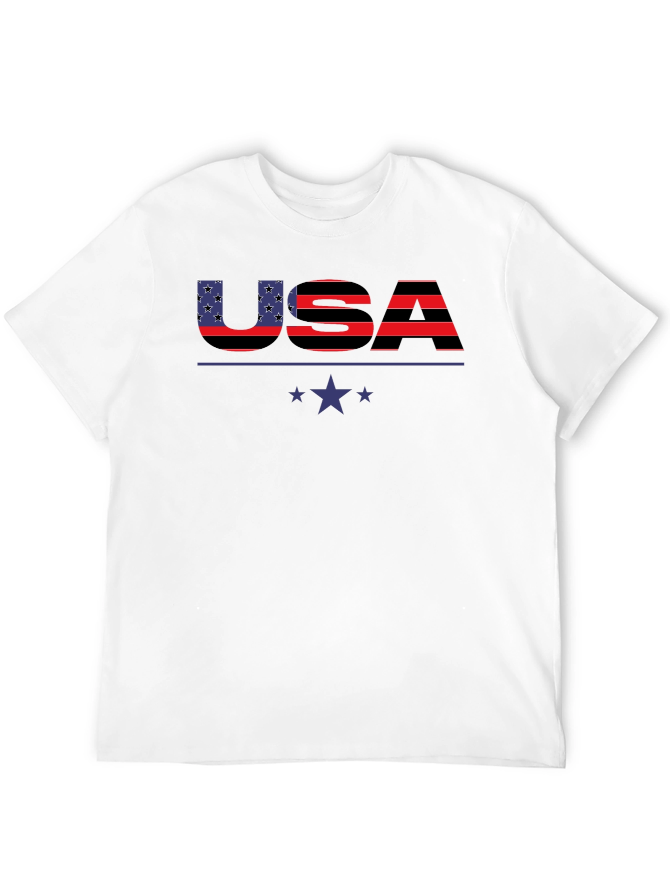 USA Patriotic T-Shirt - Stars & Stripes