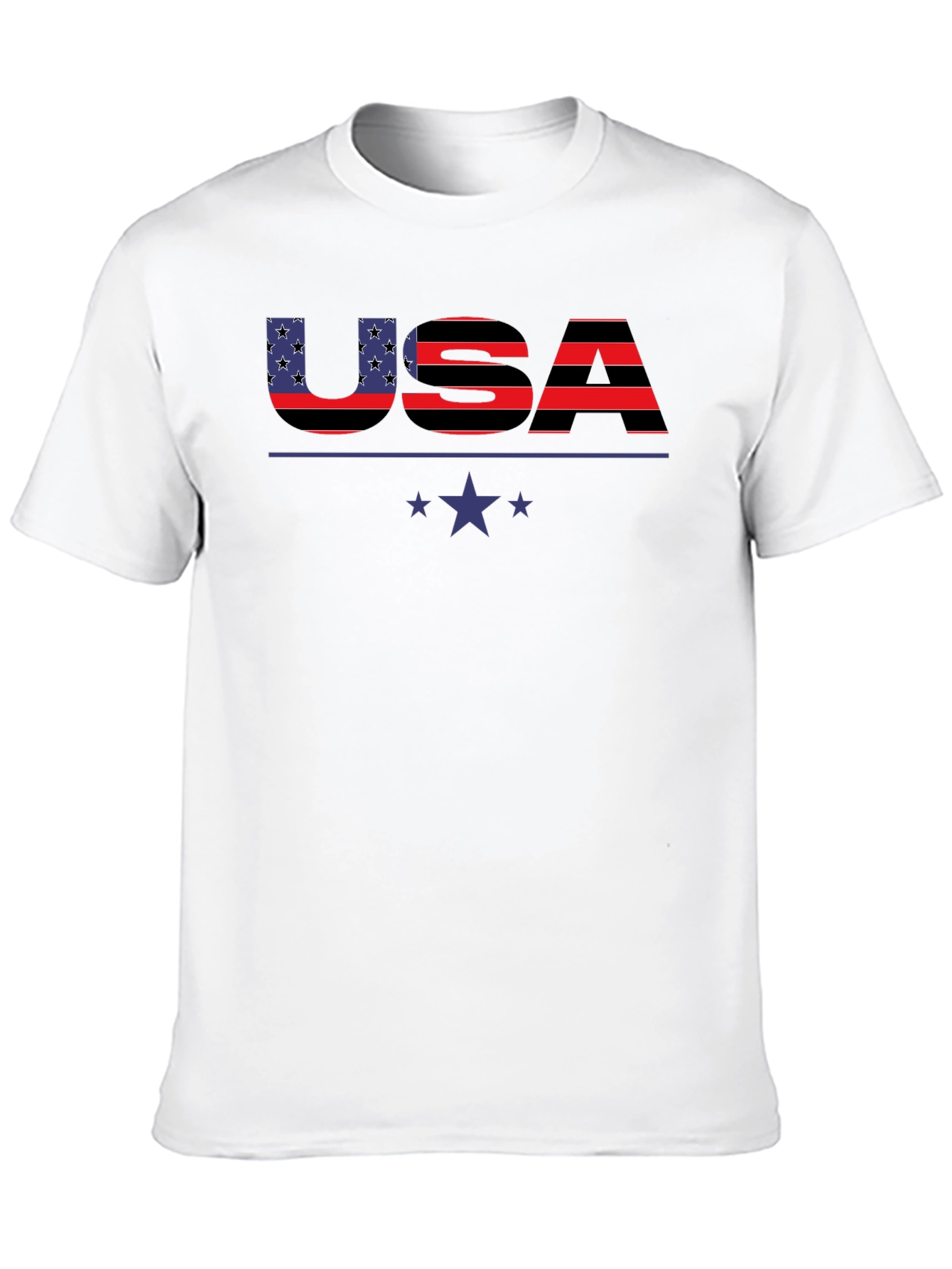 USA Patriotic T-Shirt - Stars & Stripes