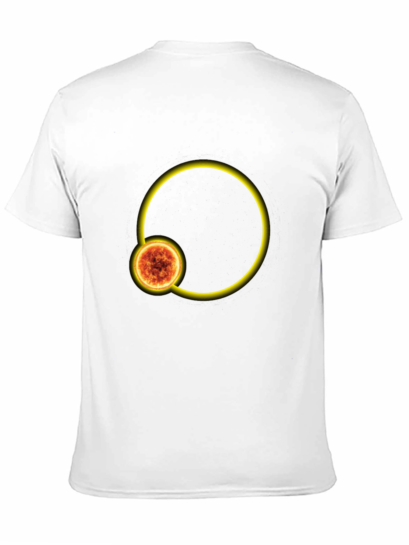 Solar Eclipse Graphic T-Shirt - Black