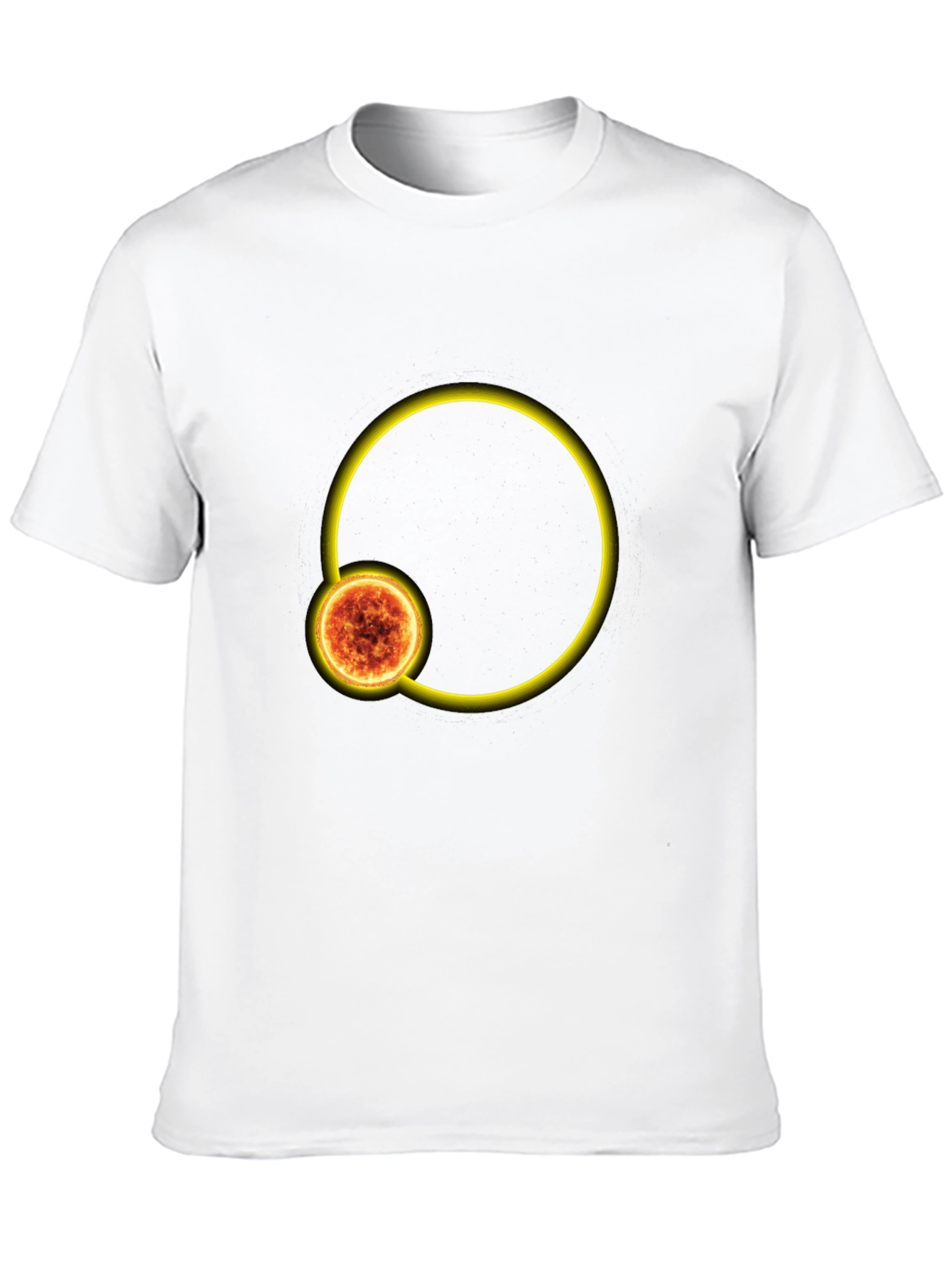 Solar Eclipse Graphic T-Shirt - Black