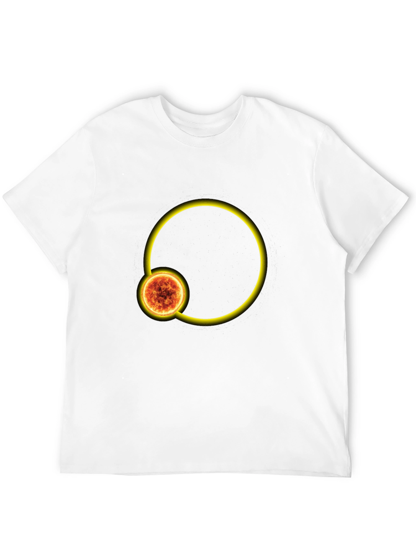 Solar Eclipse Graphic T-Shirt - Black