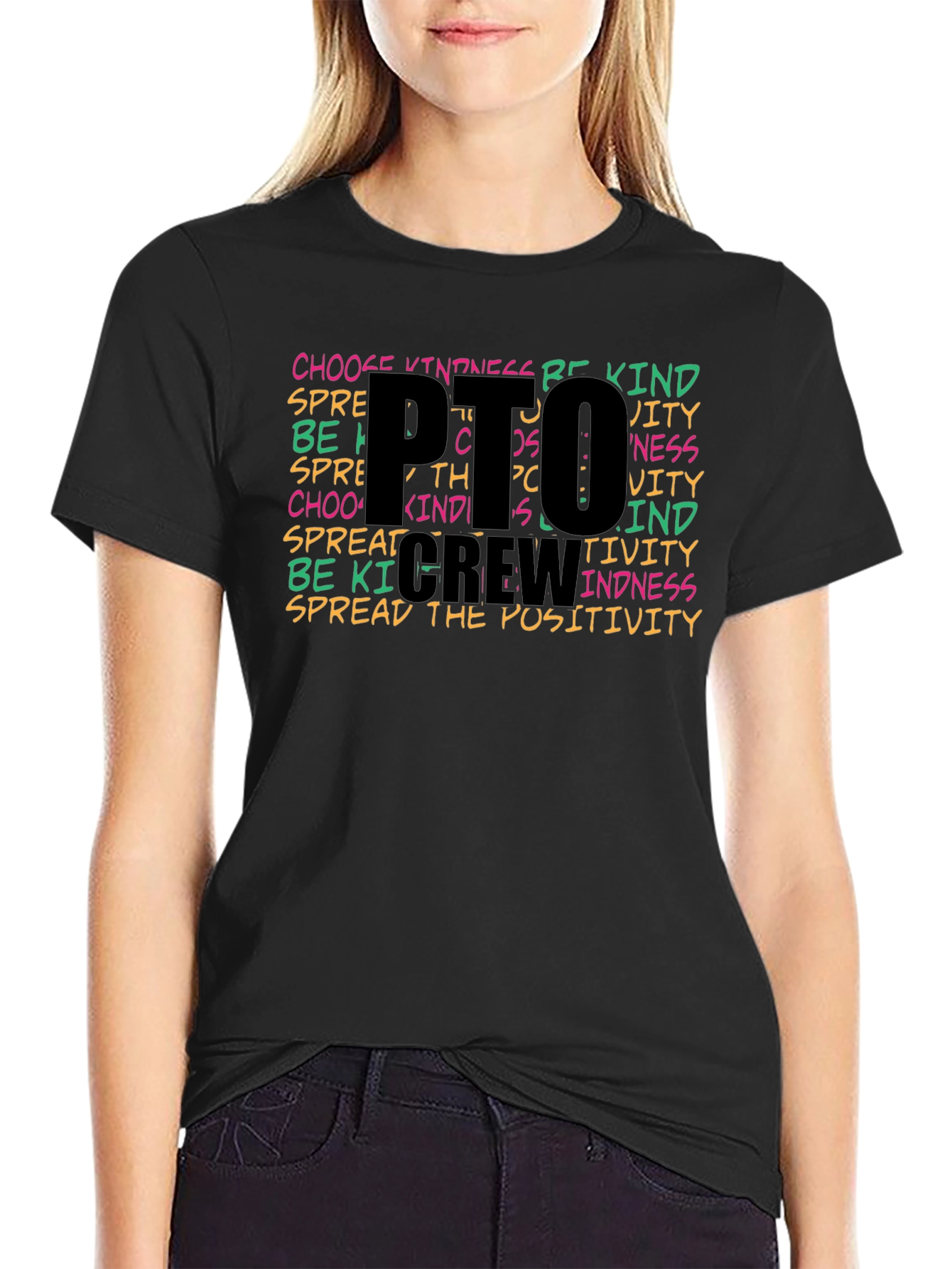 PTO Crew T-Shirt - Spread Positivity