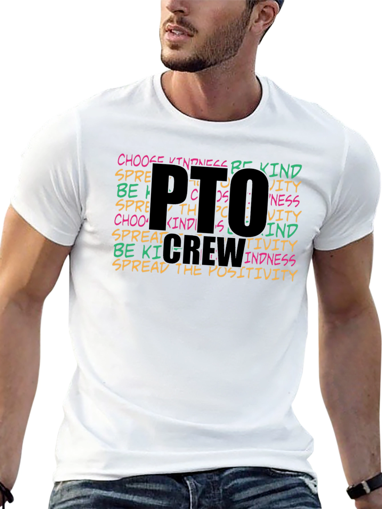 PTO Crew T-Shirt - Spread Positivity