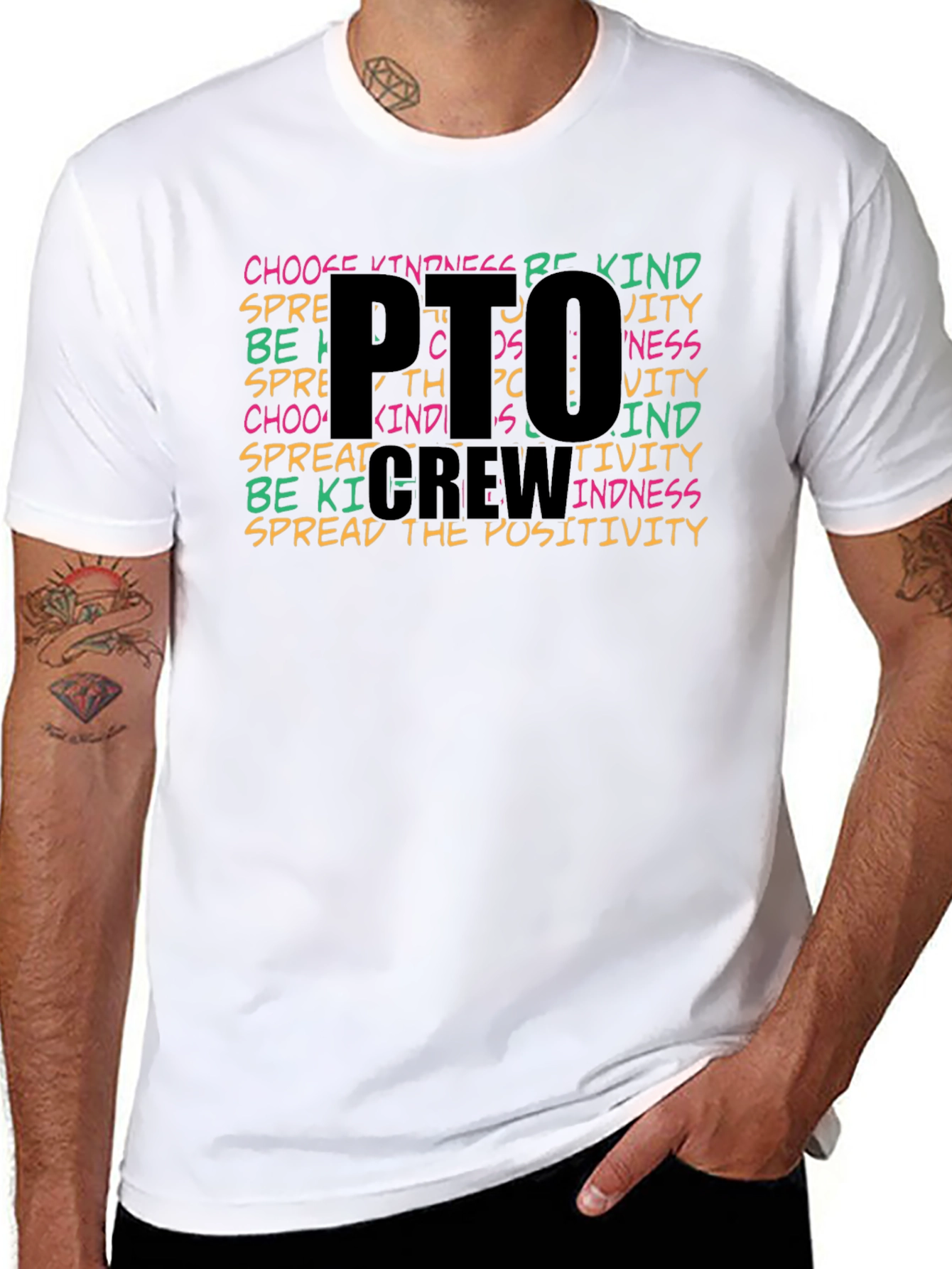 PTO Crew T-Shirt - Spread Positivity