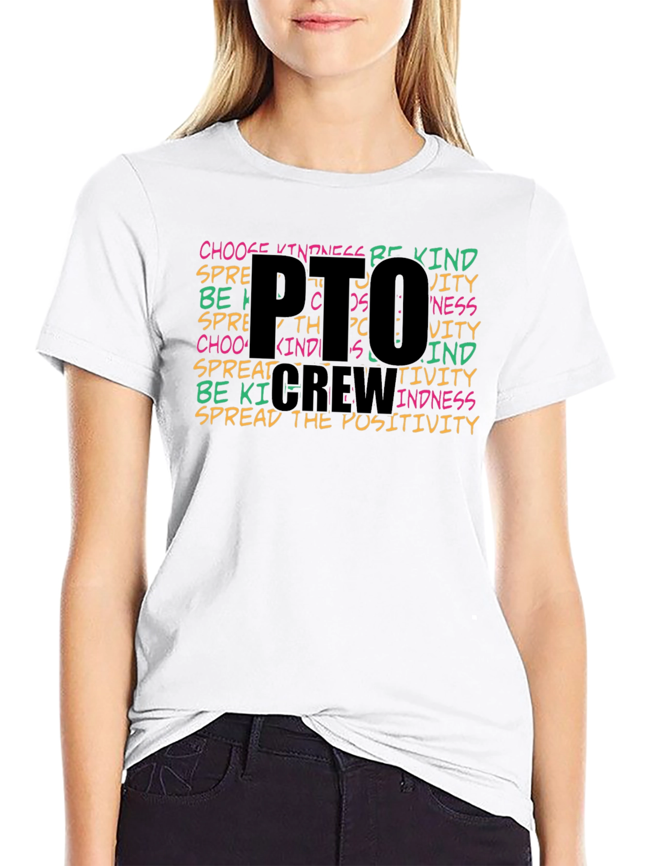 PTO Crew T-Shirt - Spread Positivity