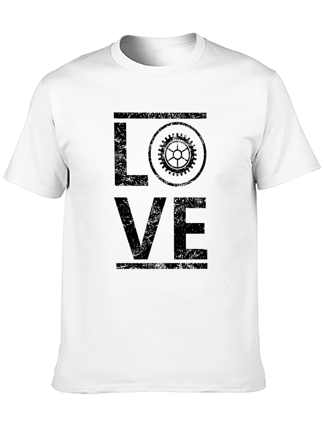 Love Gear Graphic Tee - Black Casual Shirt