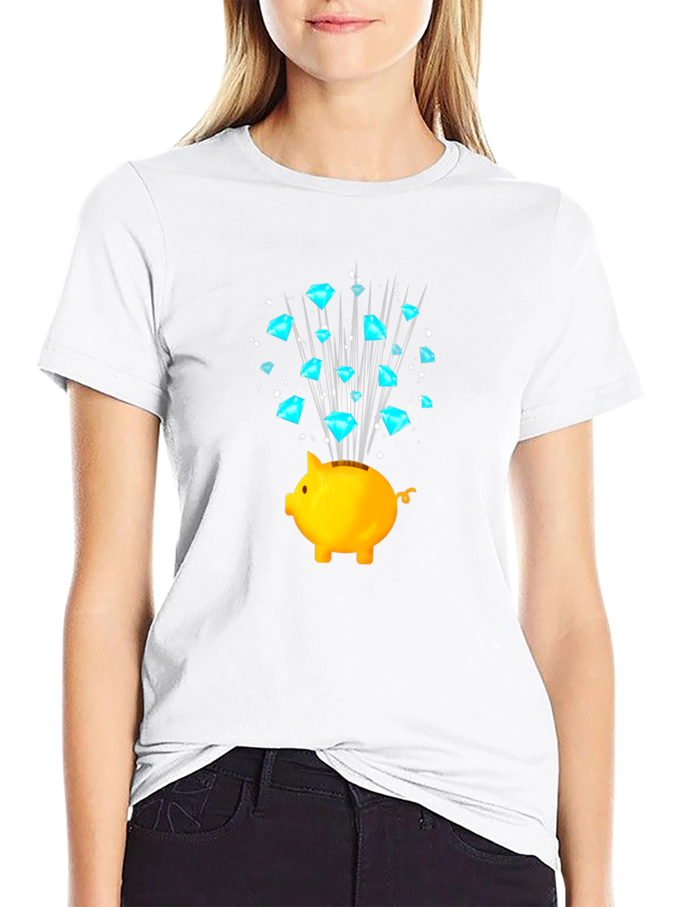 Diamond Piggy Bank T-Shirt