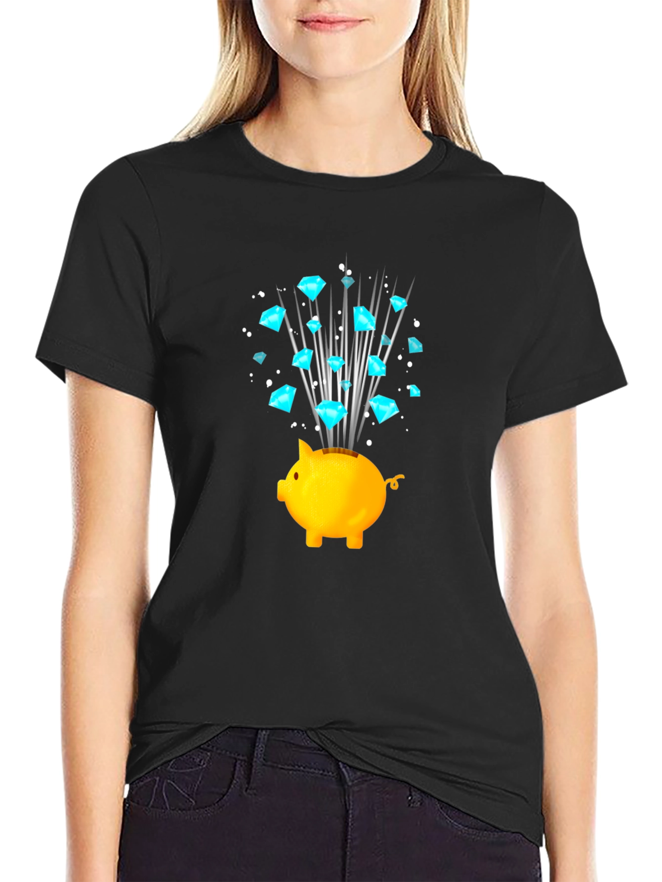 Diamond Piggy Bank T-Shirt